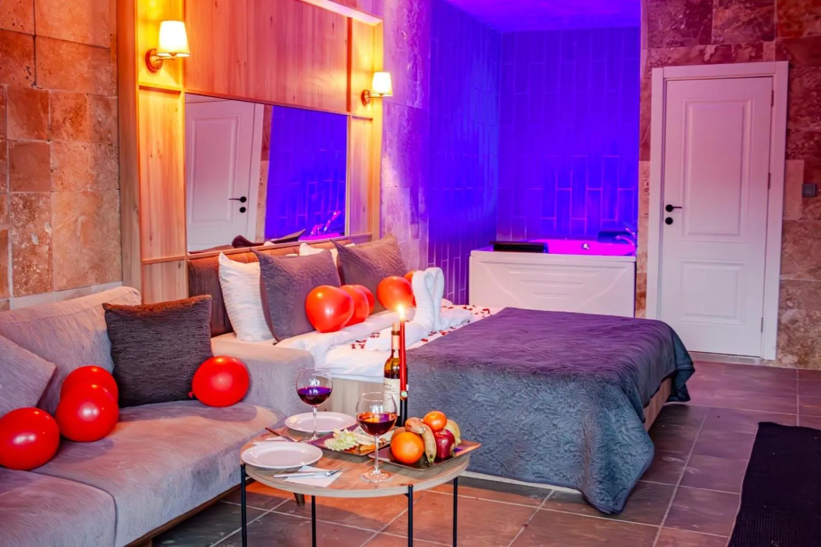 Bed in 216 North Hotel