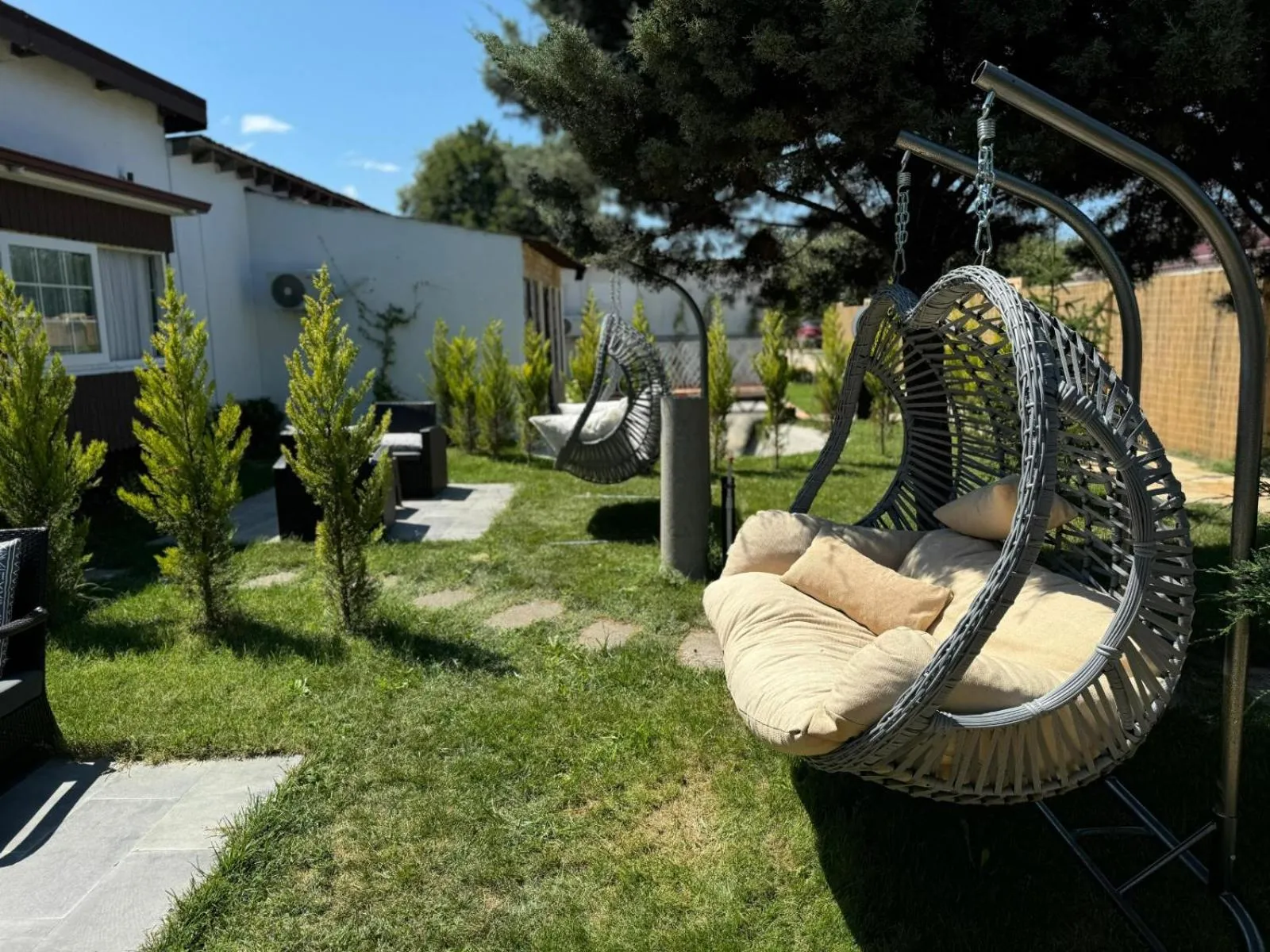 Garden view in 216 North Hotel