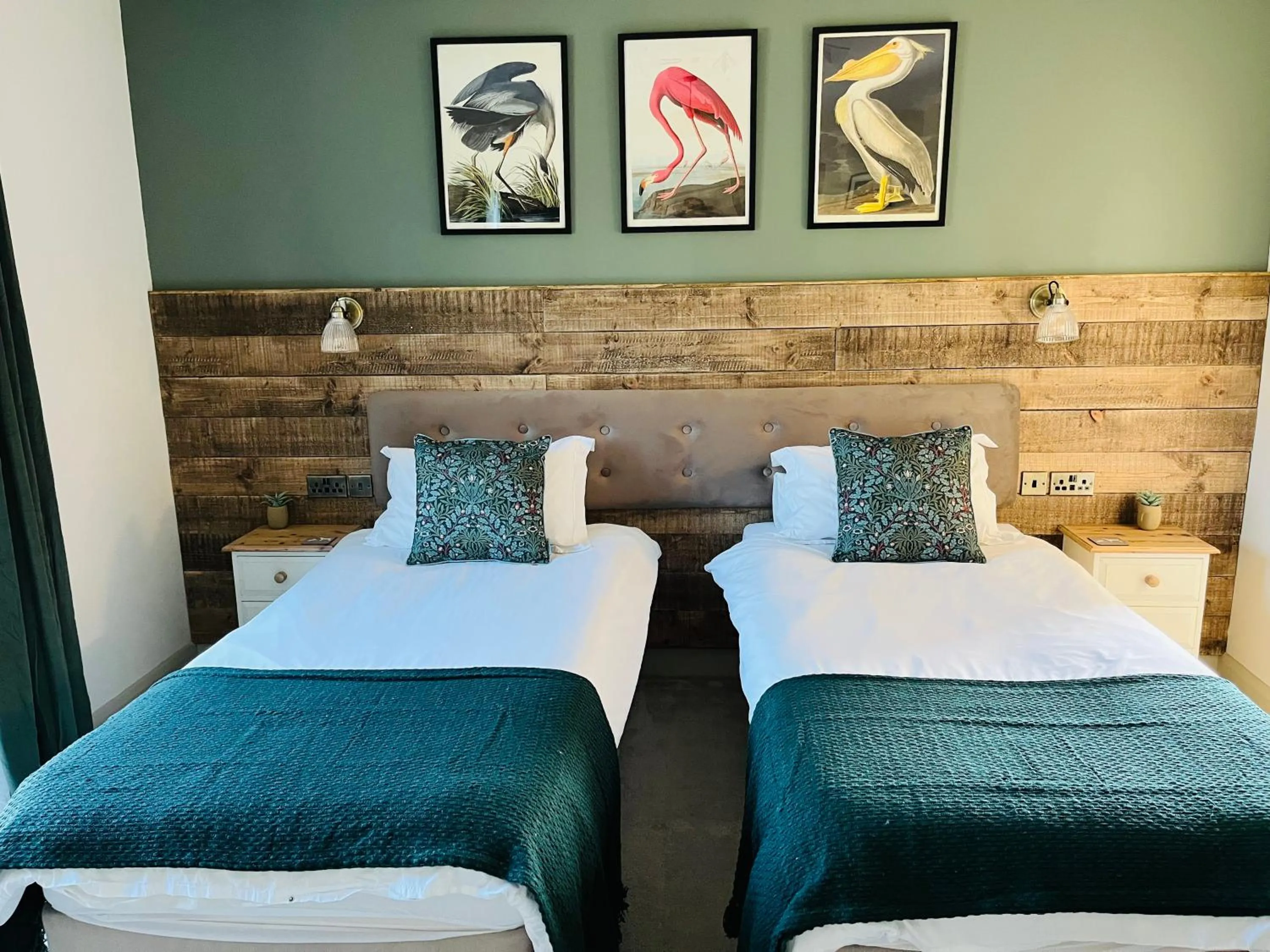 Bed in Hare & Hounds Bed & Breakfast