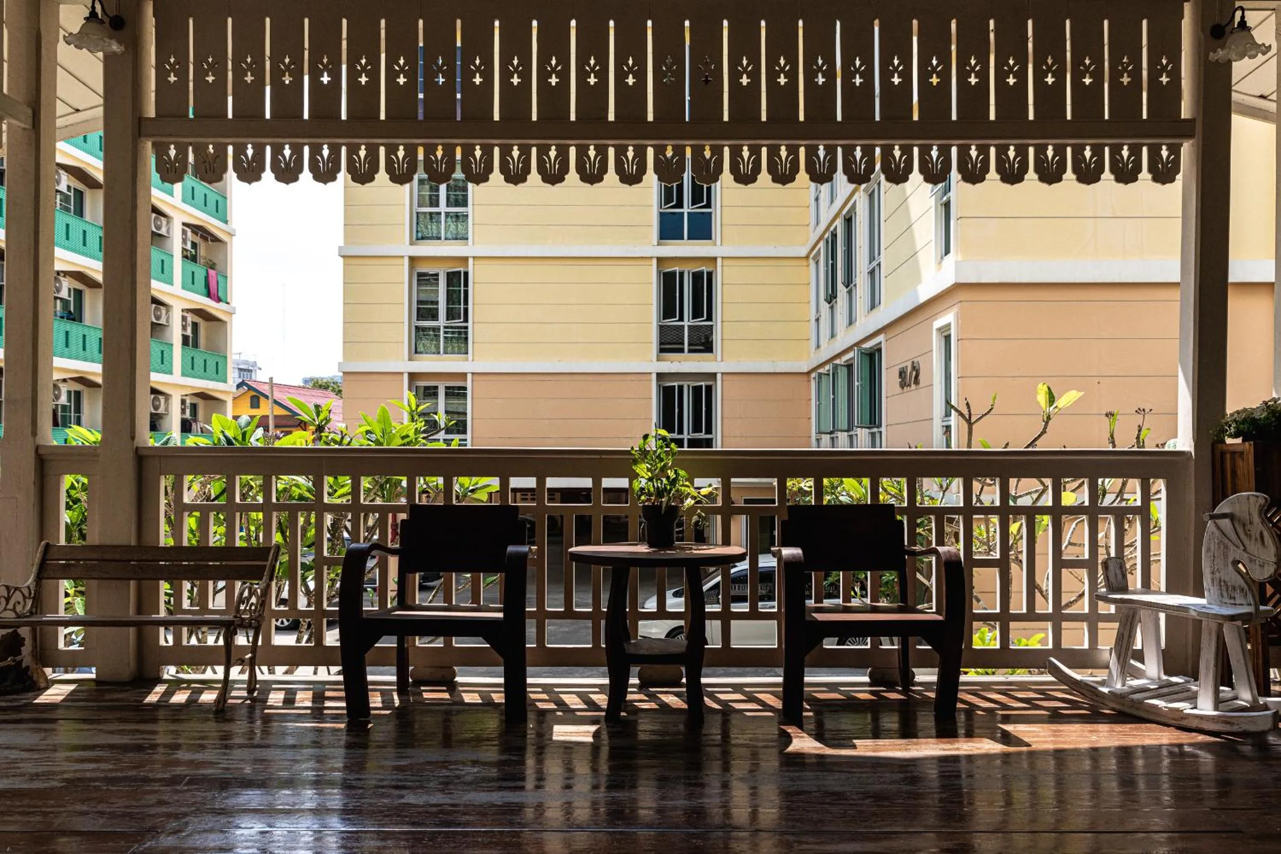 Balcony/Terrace in Wallaya Heritage Stay