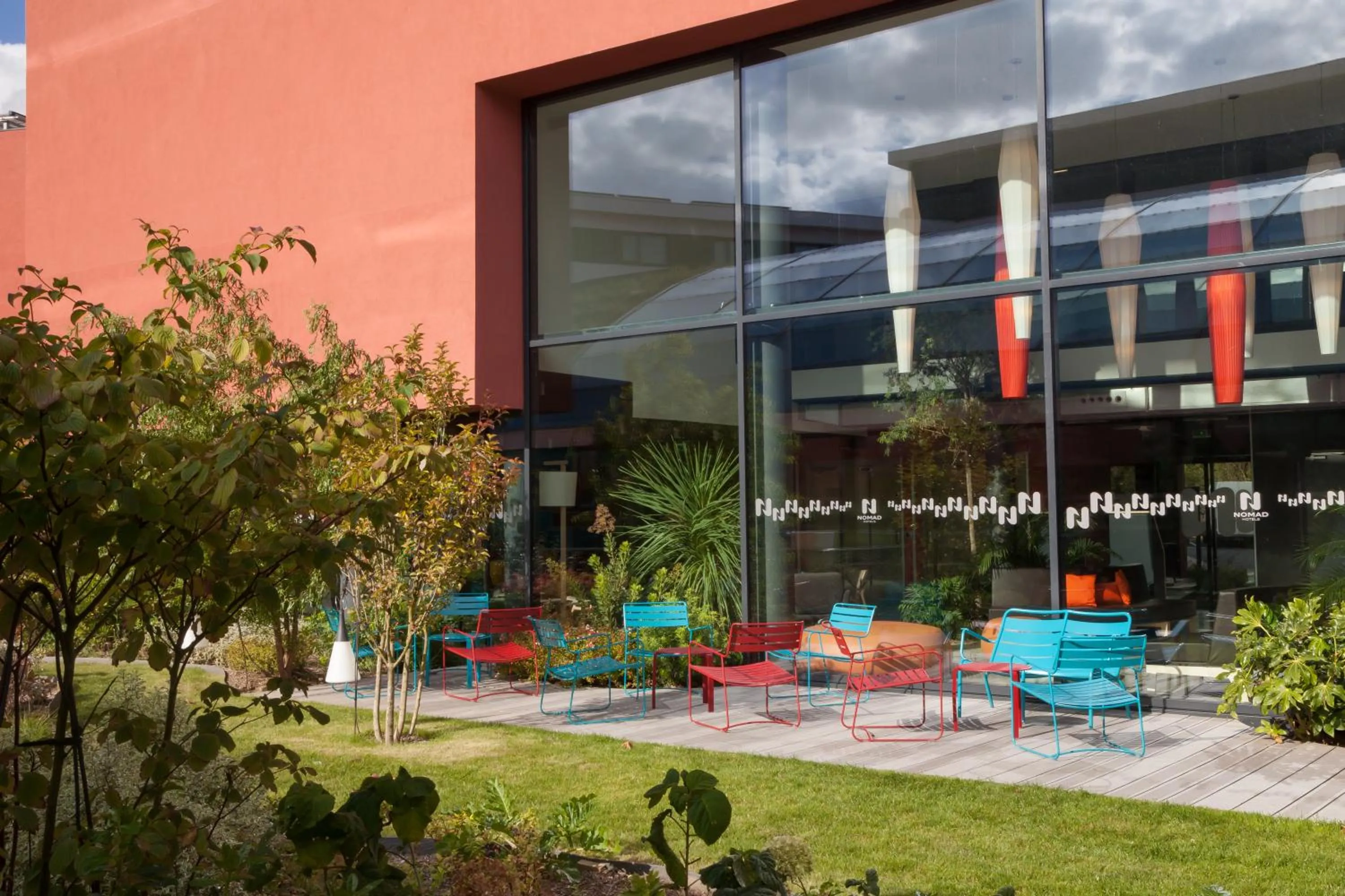 Patio in Nomad Paris Roissy CDG