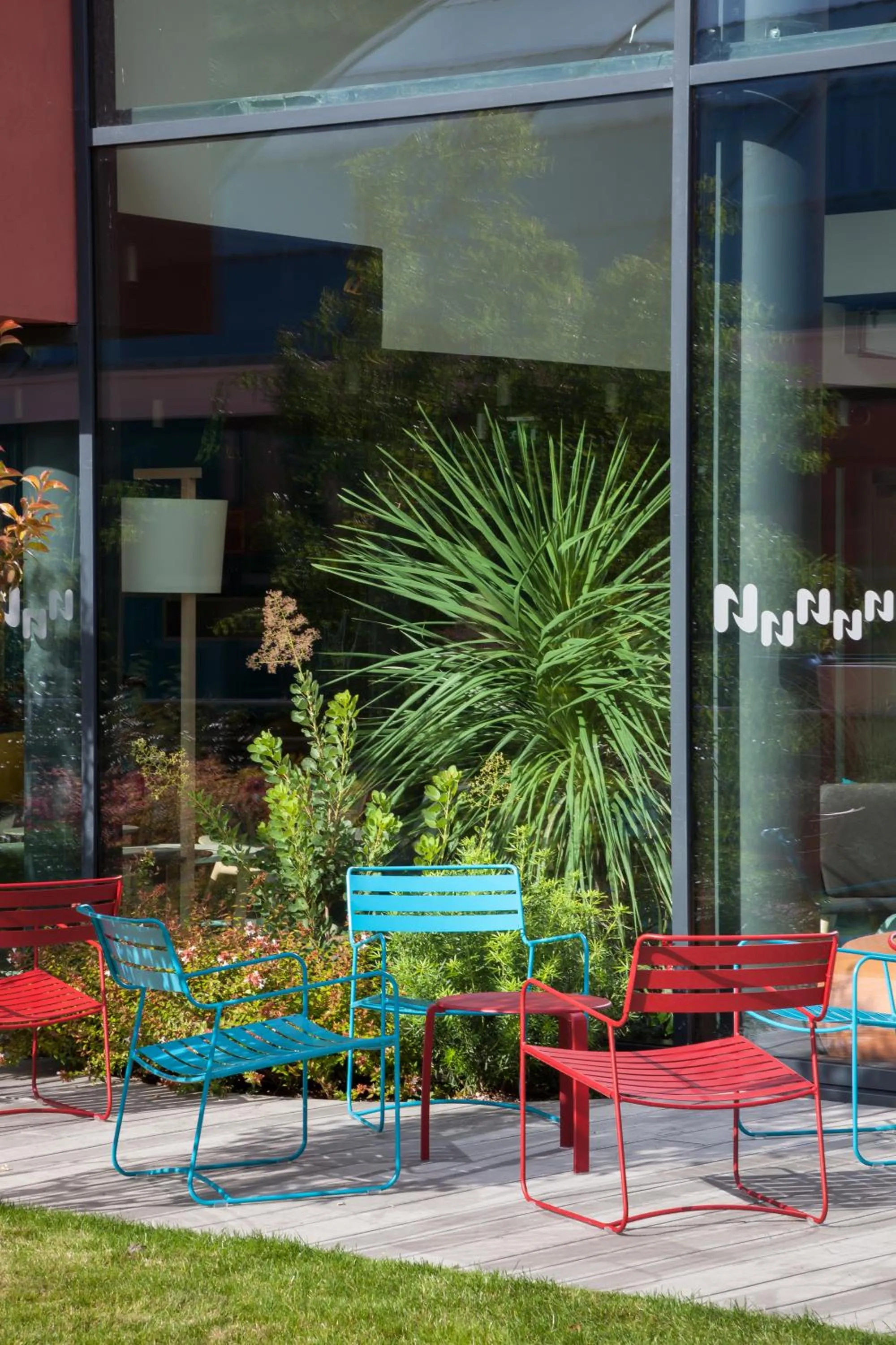 Patio in Nomad Paris Roissy CDG