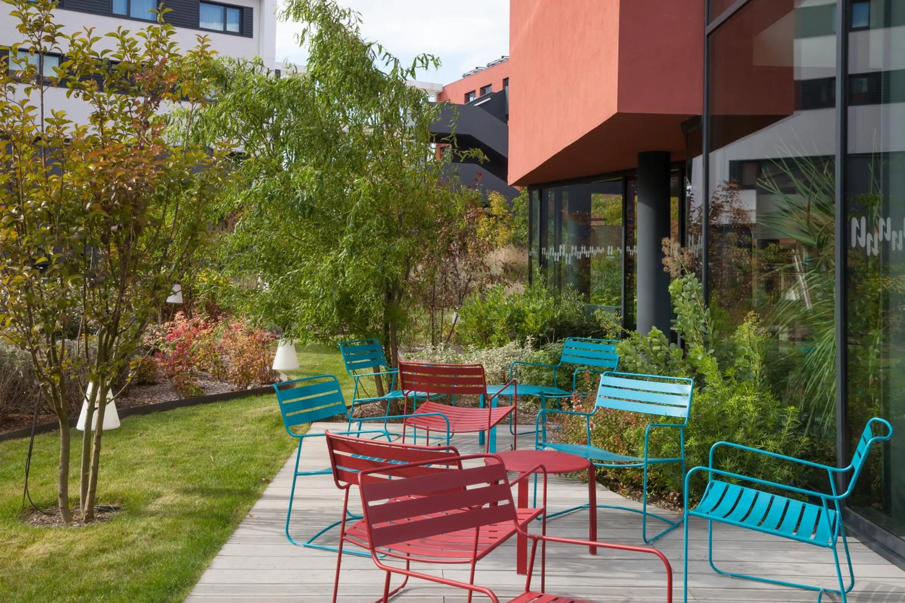 Patio in Nomad Paris Roissy CDG