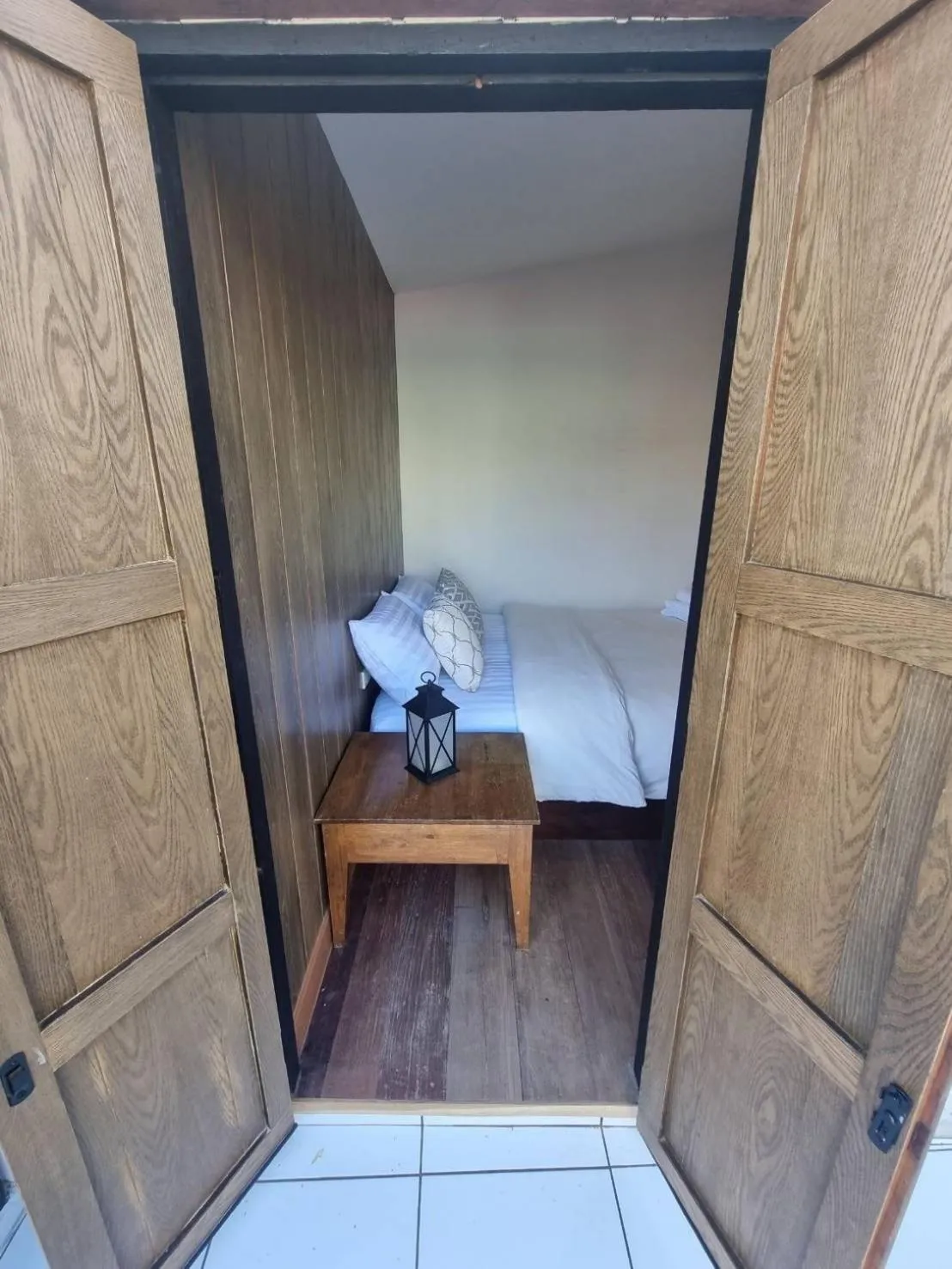 Bed in The Folkster House Chiangkhan