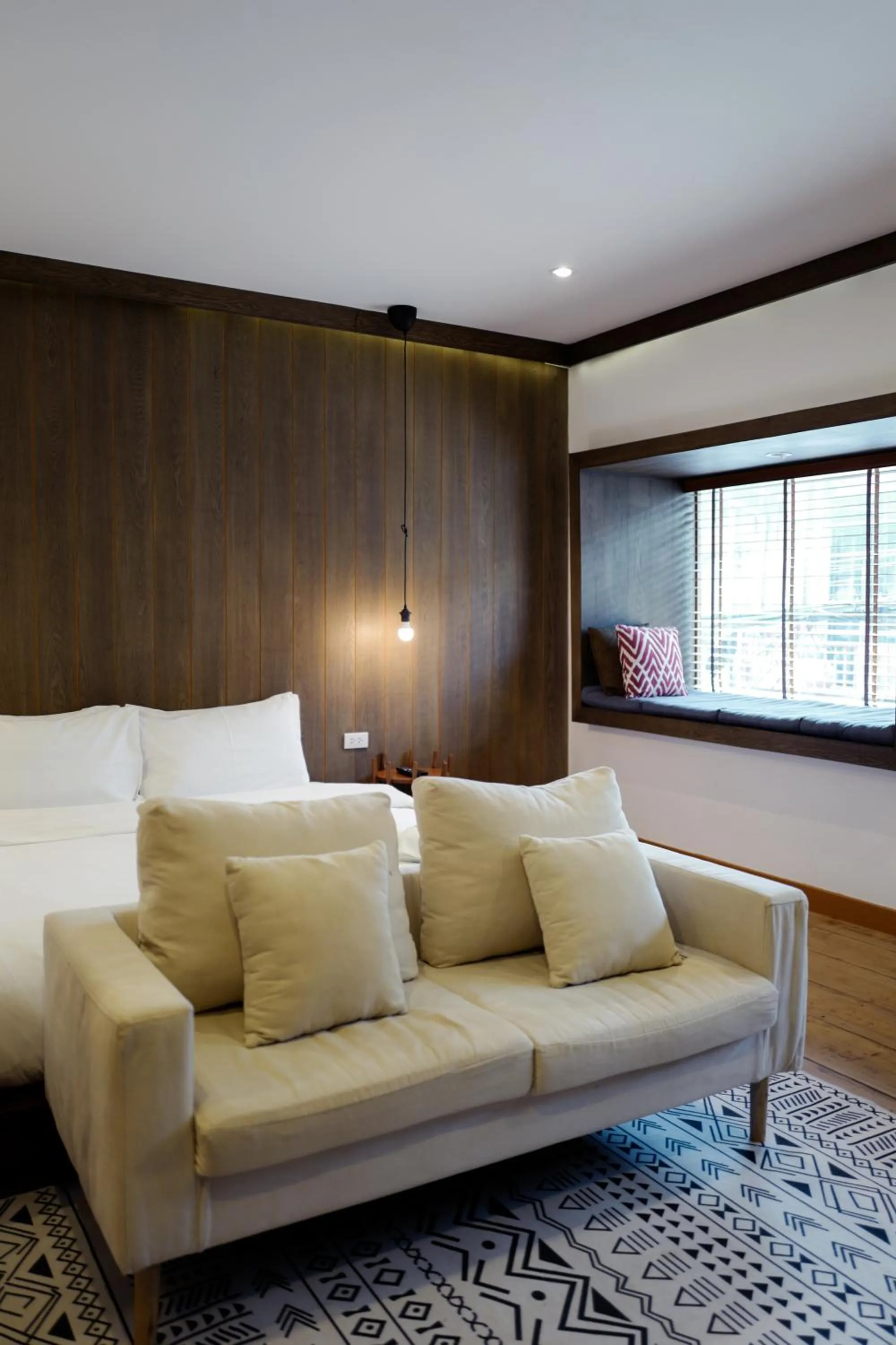 Seating area in The Folkster House Chiangkhan