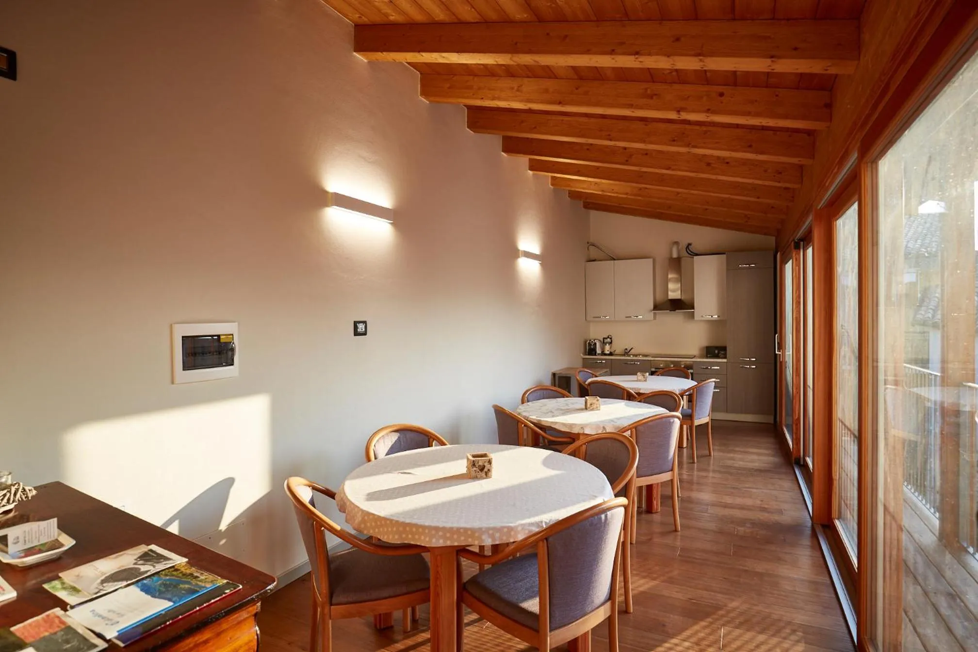 Communal kitchen in Palazzo Eleonora