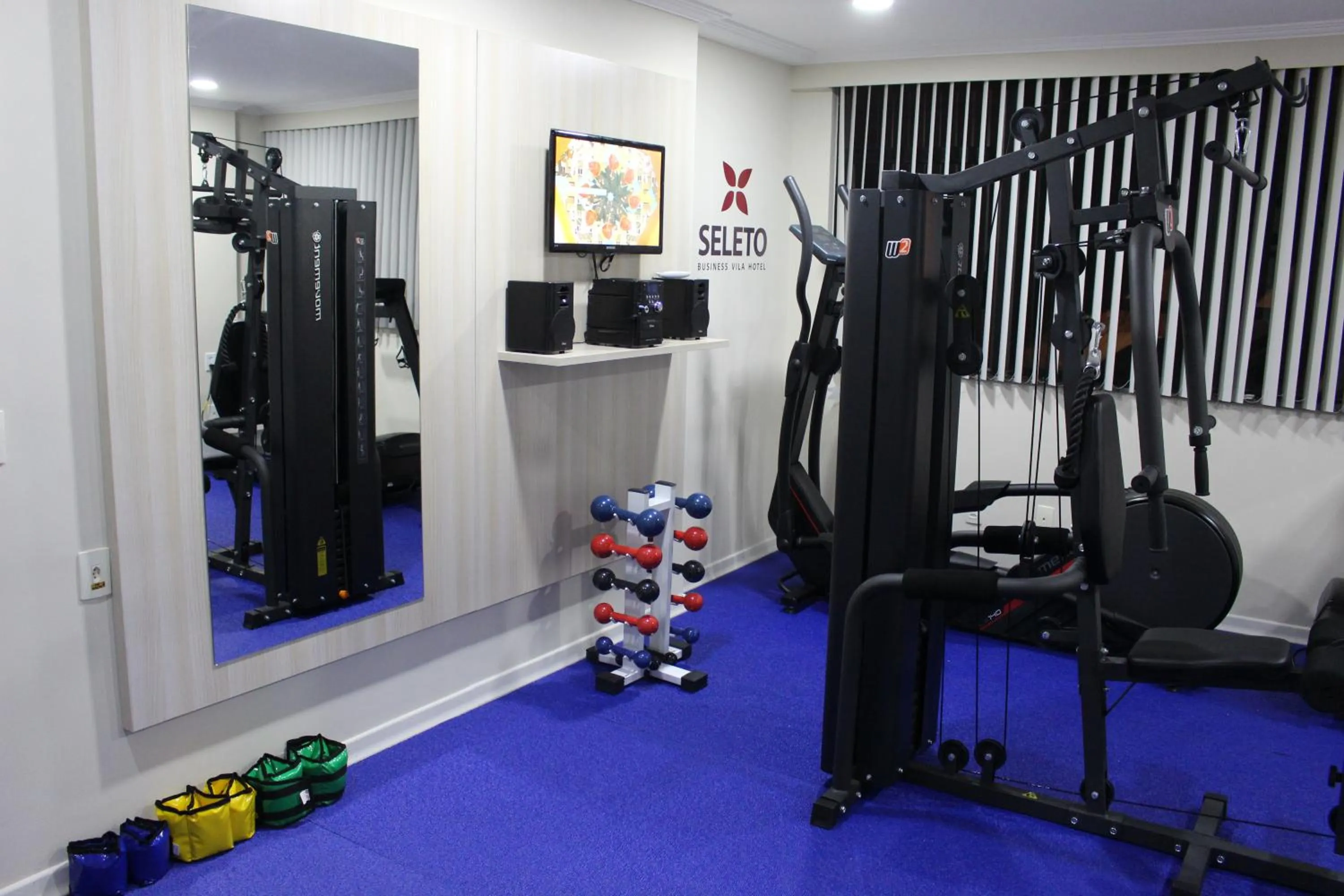 Fitness centre/facilities in Seleto Hotel