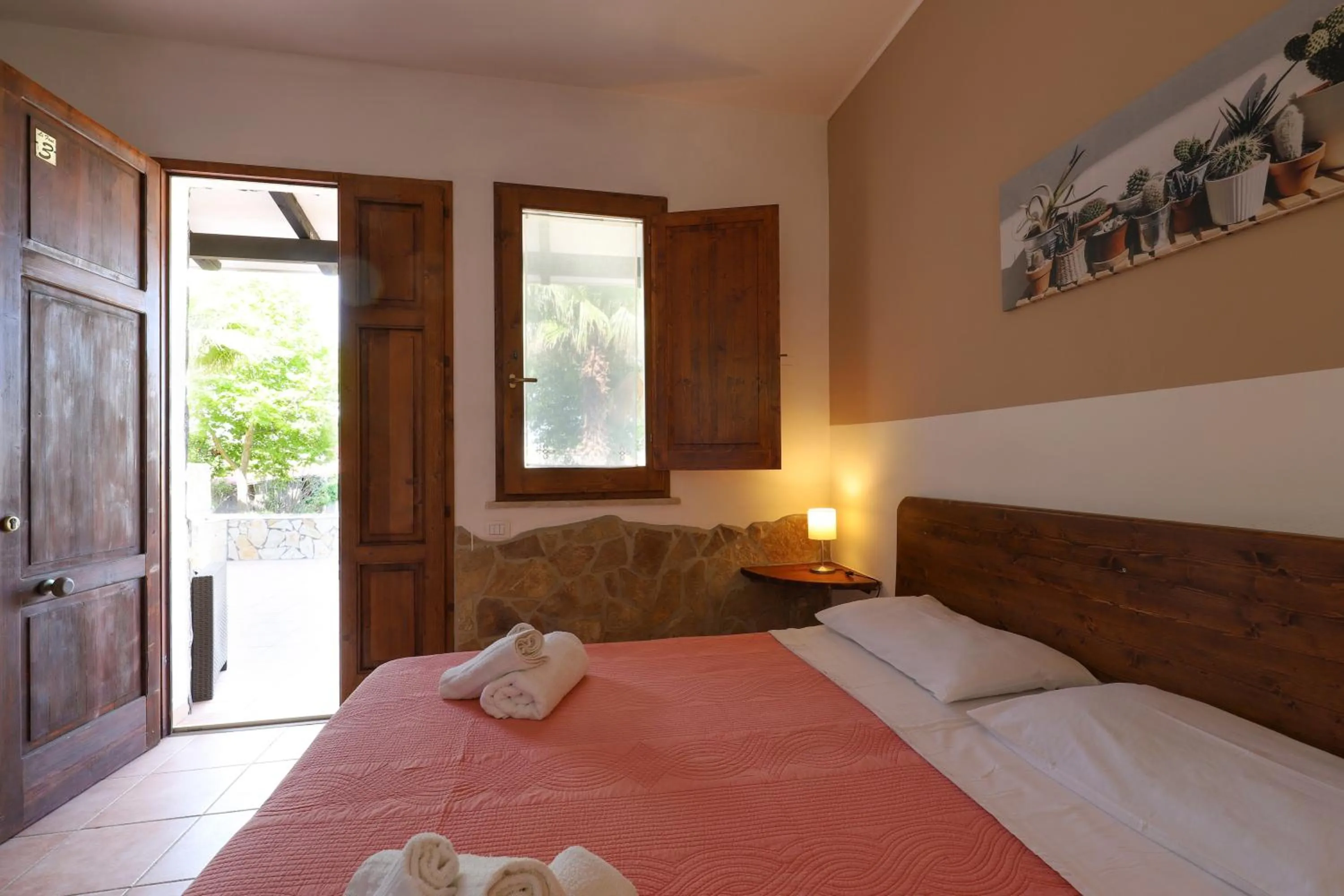 Bed in Tenuta Li Fani Residence Hotel