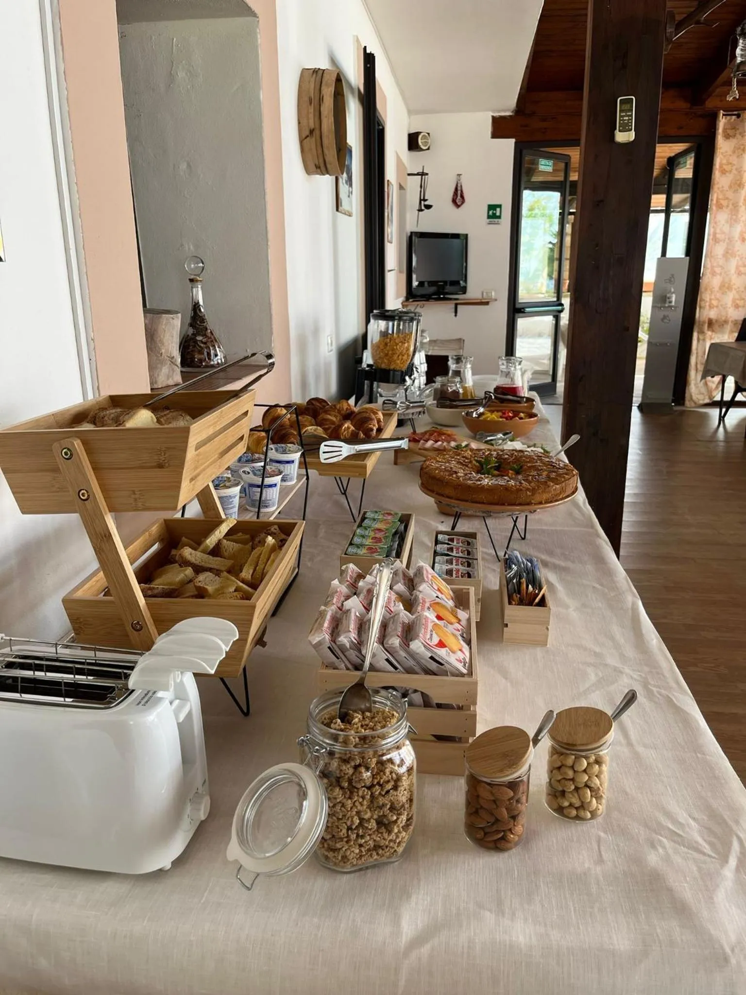 Breakfast in Tenuta Li Fani Residence Hotel