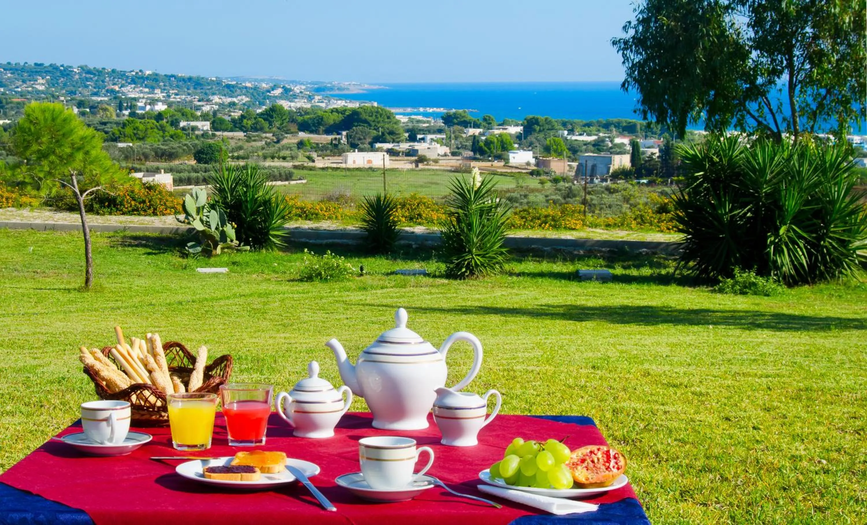 Garden in Tenuta Li Fani Residence Hotel