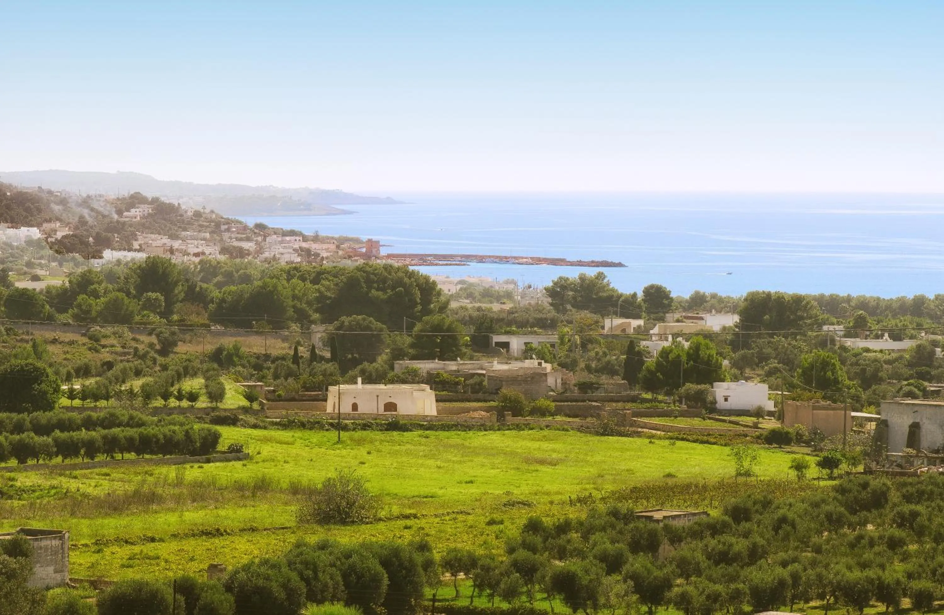 Natural landscape in Tenuta Li Fani Residence Hotel