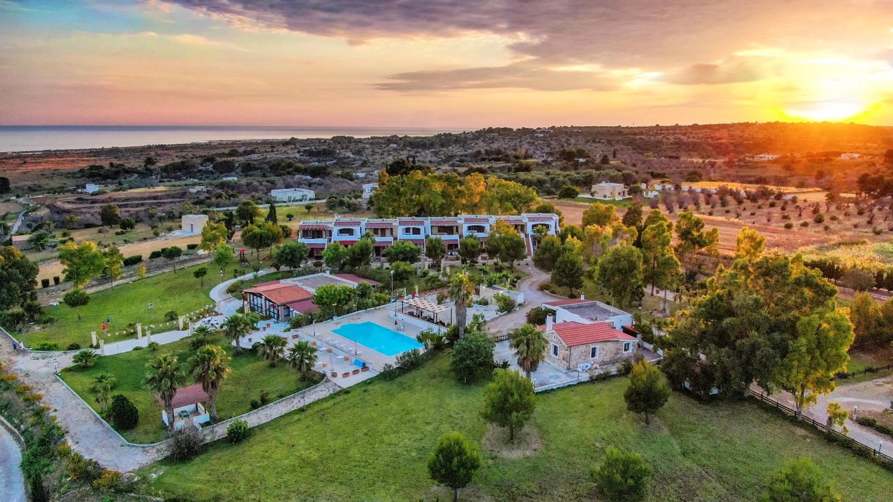 Bird's eye view in Tenuta Li Fani Residence Hotel