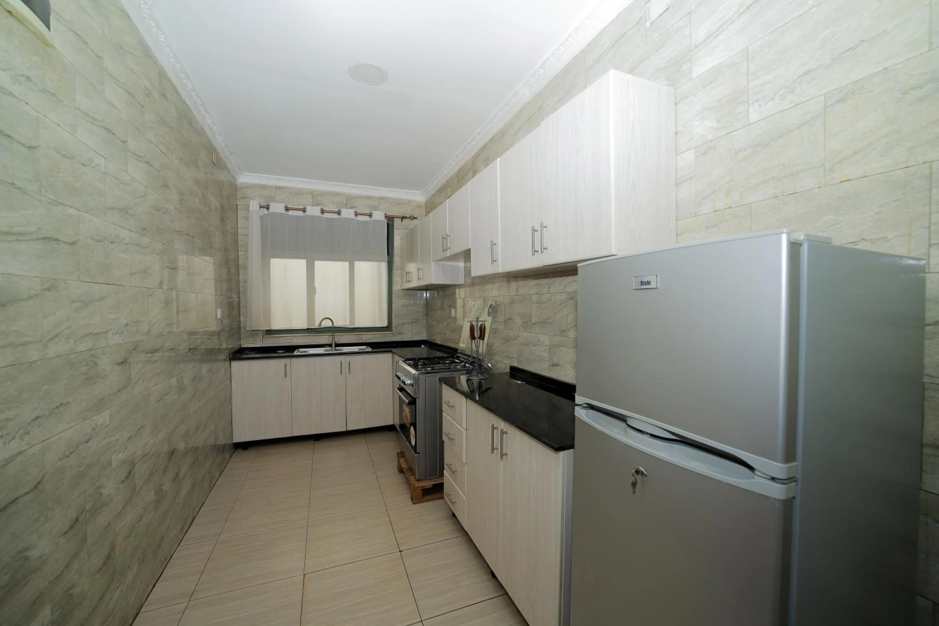 Kitchen or kitchenette in OMX Hotel Remera