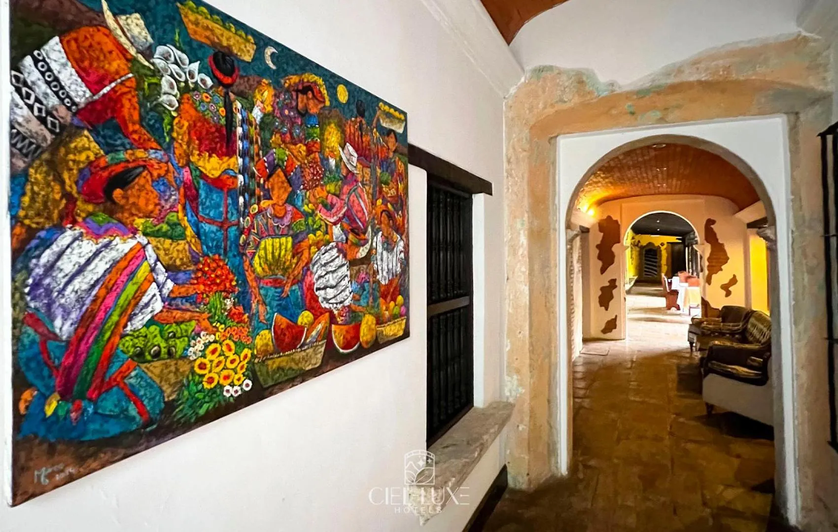 Property building in Ciel Luxe Hotels Antigua Guatemala