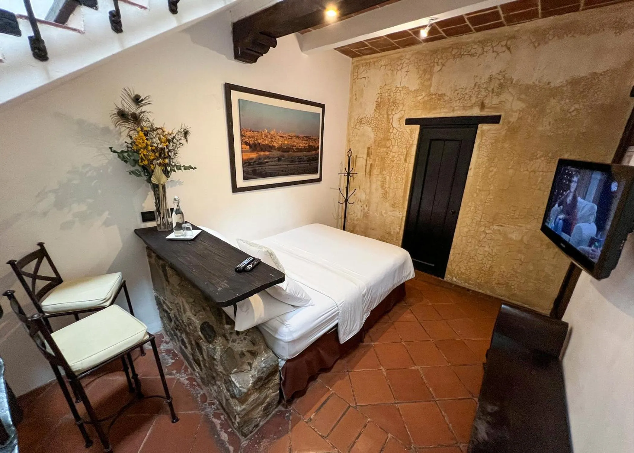 Bed in Ciel Luxe Hotels Antigua Guatemala