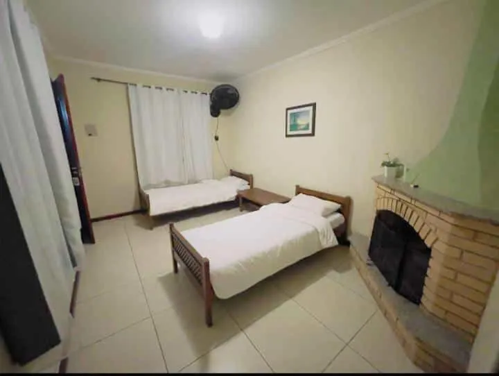 Bed in Vila Francesa Hotel