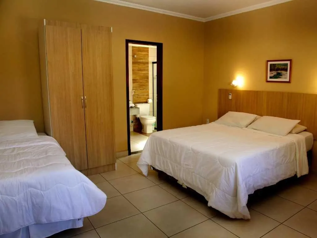 Bed in Vila Francesa Hotel