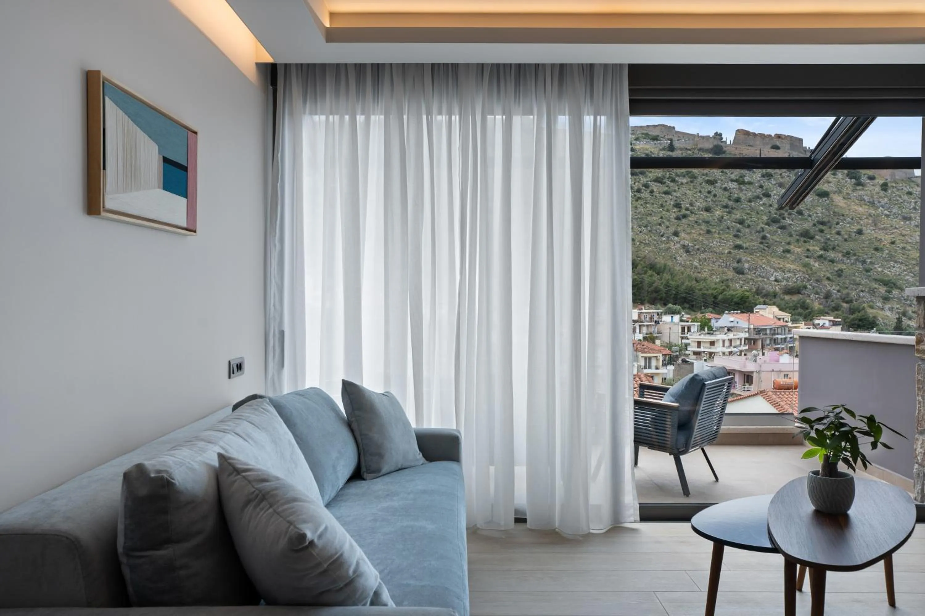 Natural landscape in Ennea Muses Rooms and Suites