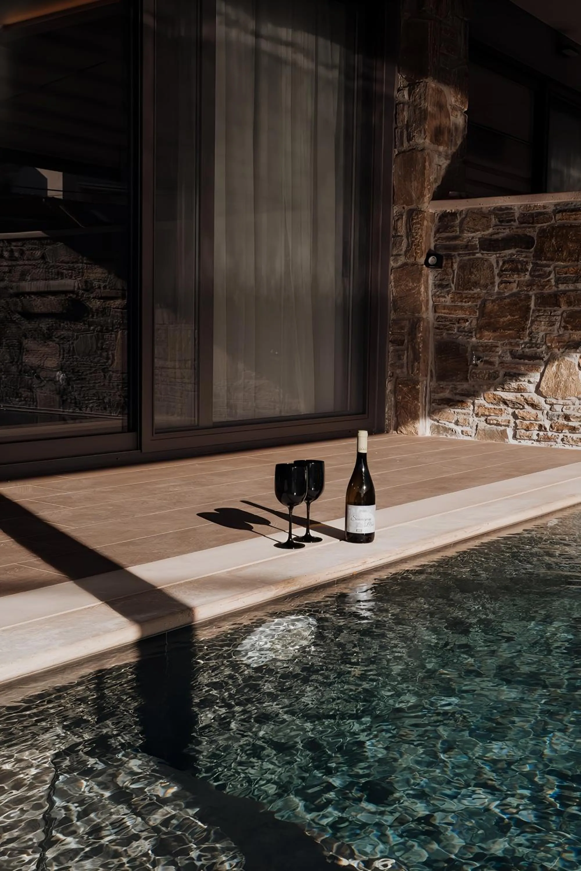 Pool view in Ennea Muses Rooms and Suites