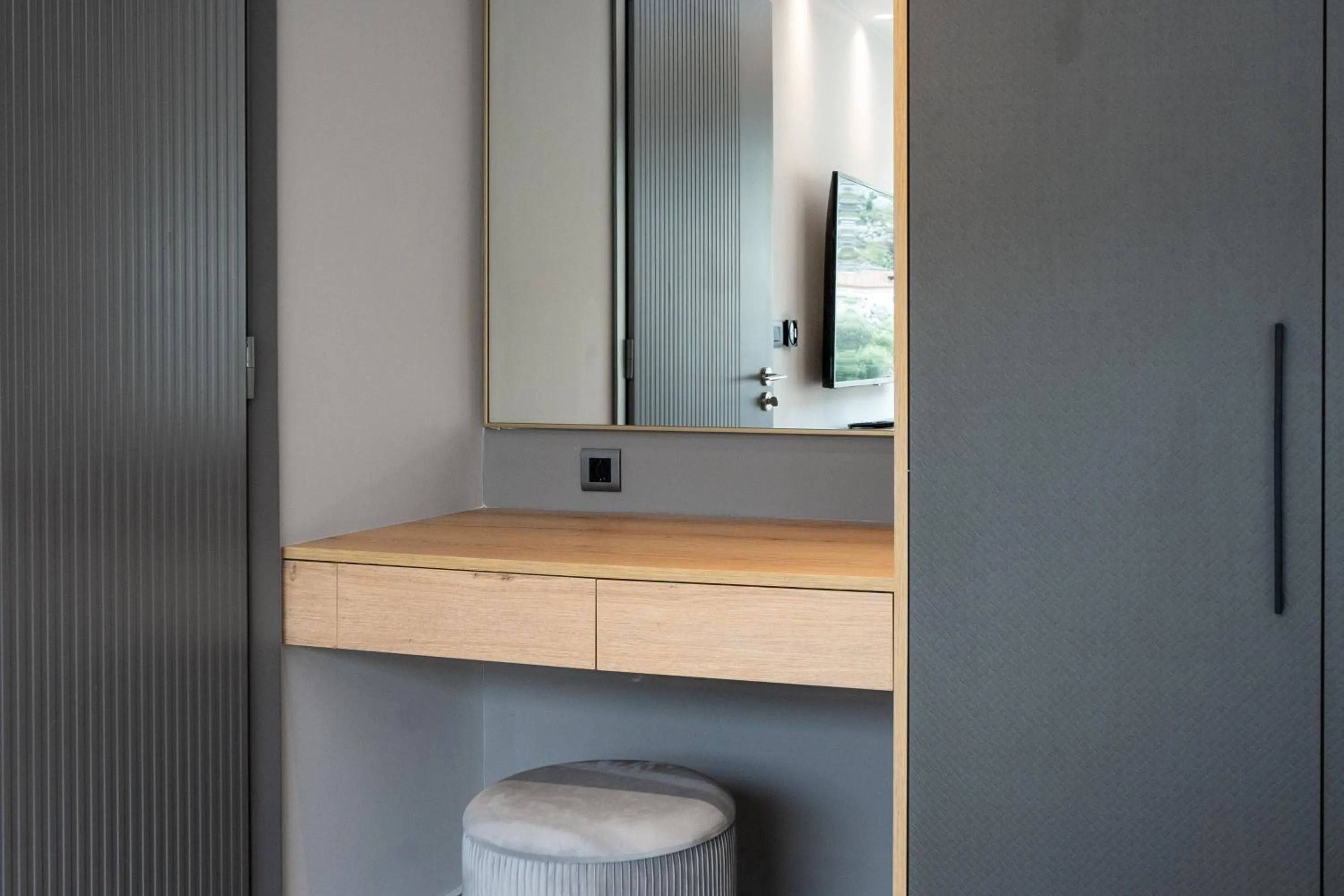 Decorative detail in Ennea Muses Rooms and Suites