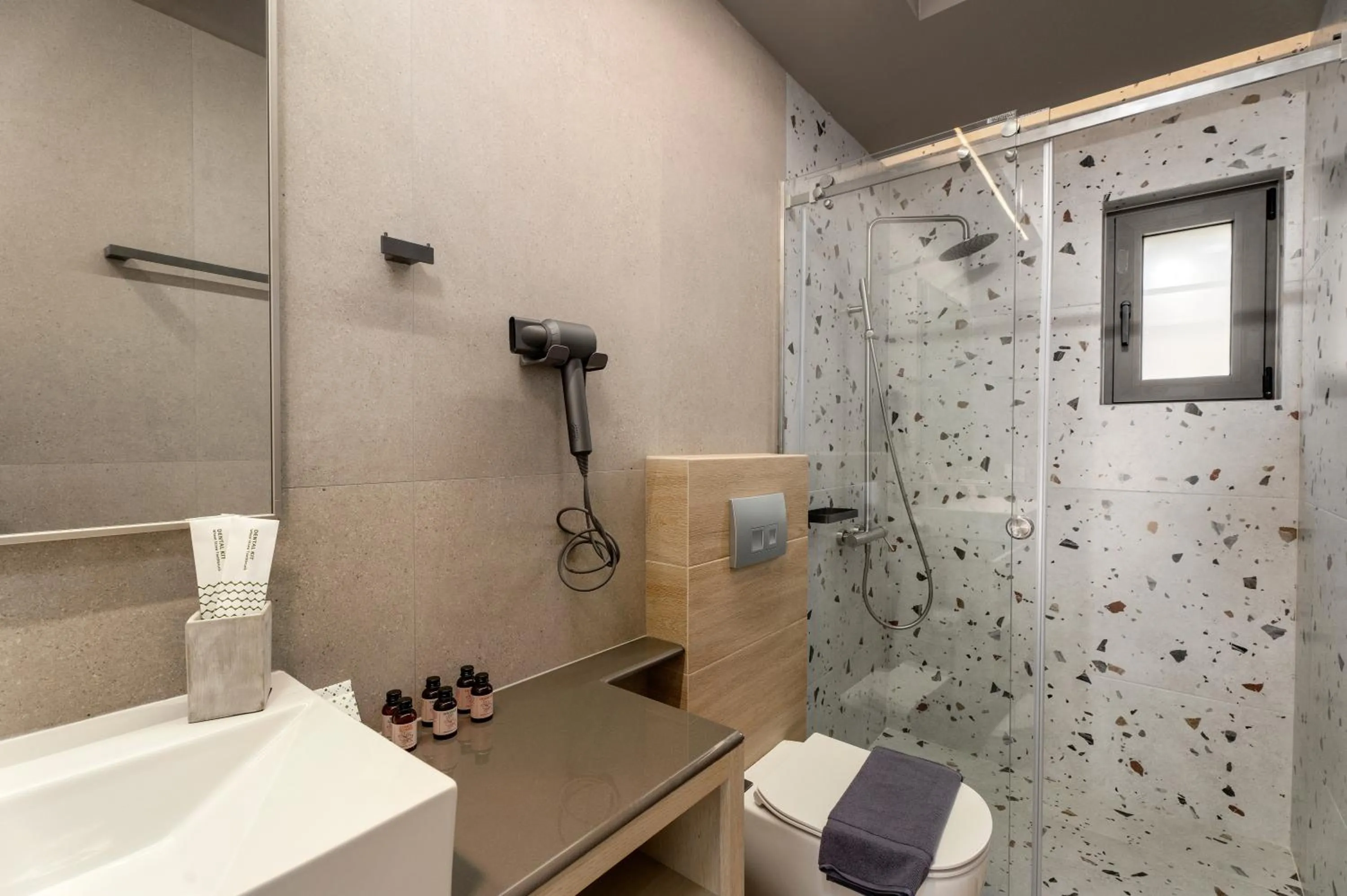 Bathroom in Ennea Muses Rooms and Suites