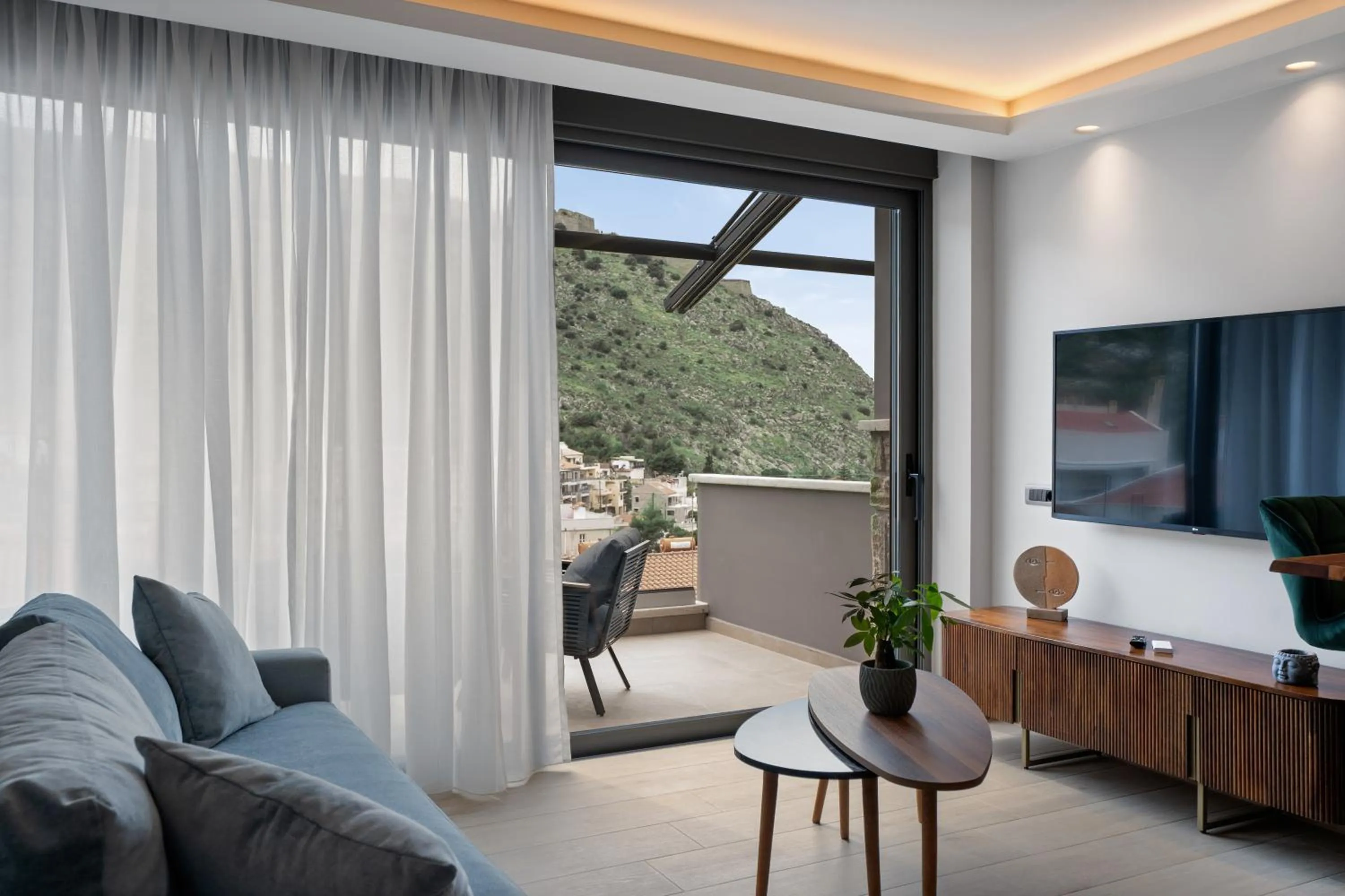 Natural landscape in Ennea Muses Rooms and Suites