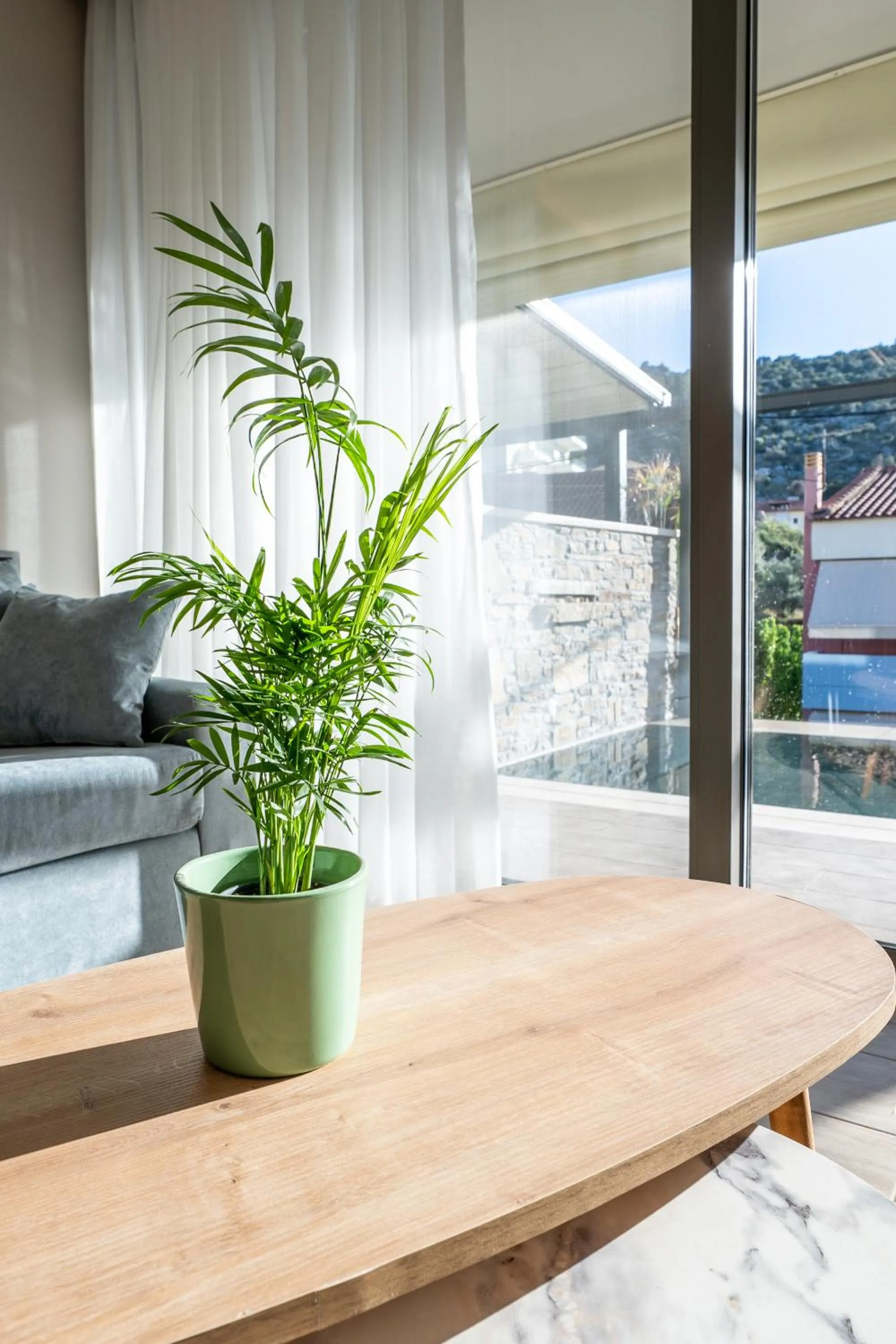 Living room in Ennea Muses Rooms and Suites