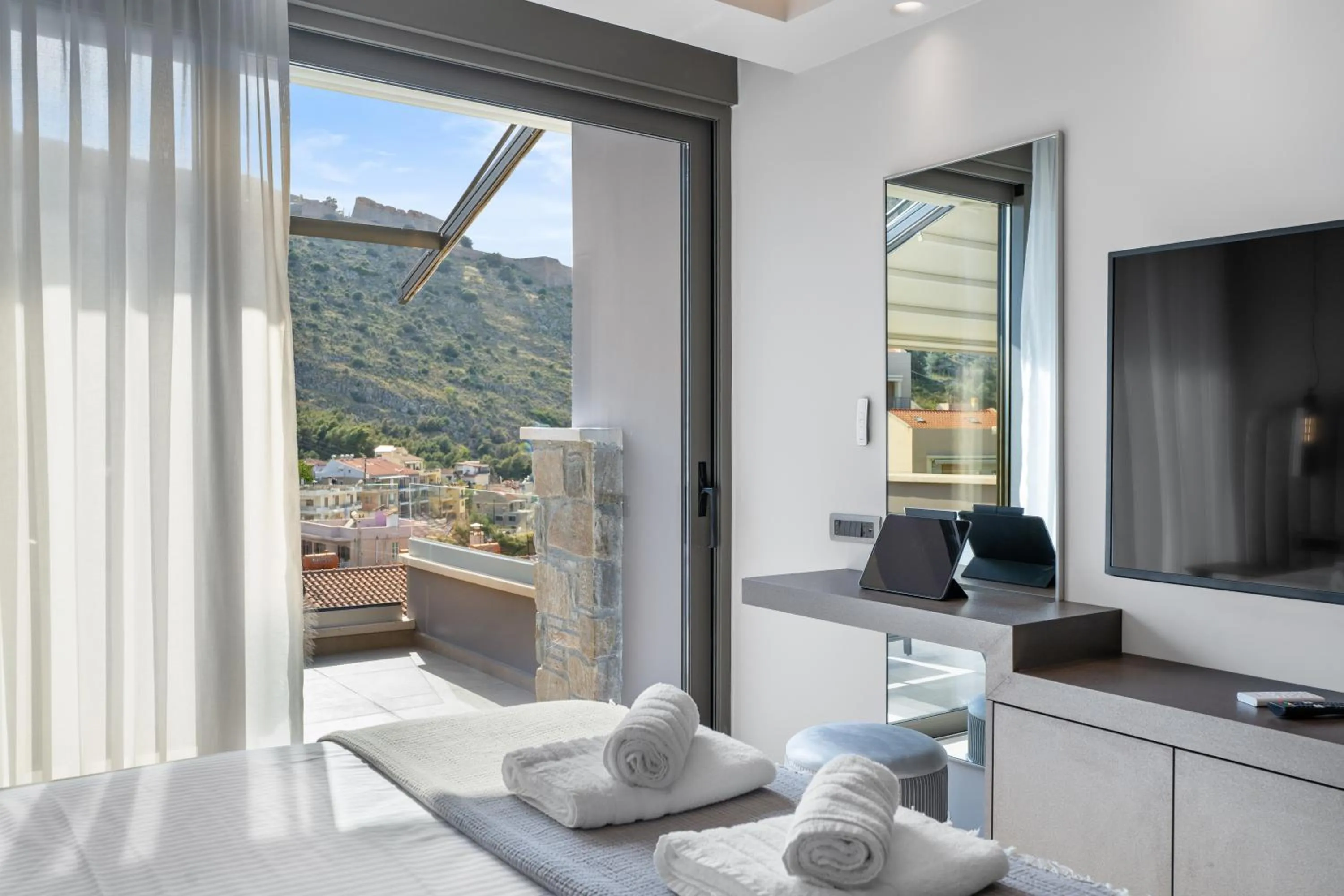 Natural landscape in Ennea Muses Rooms and Suites