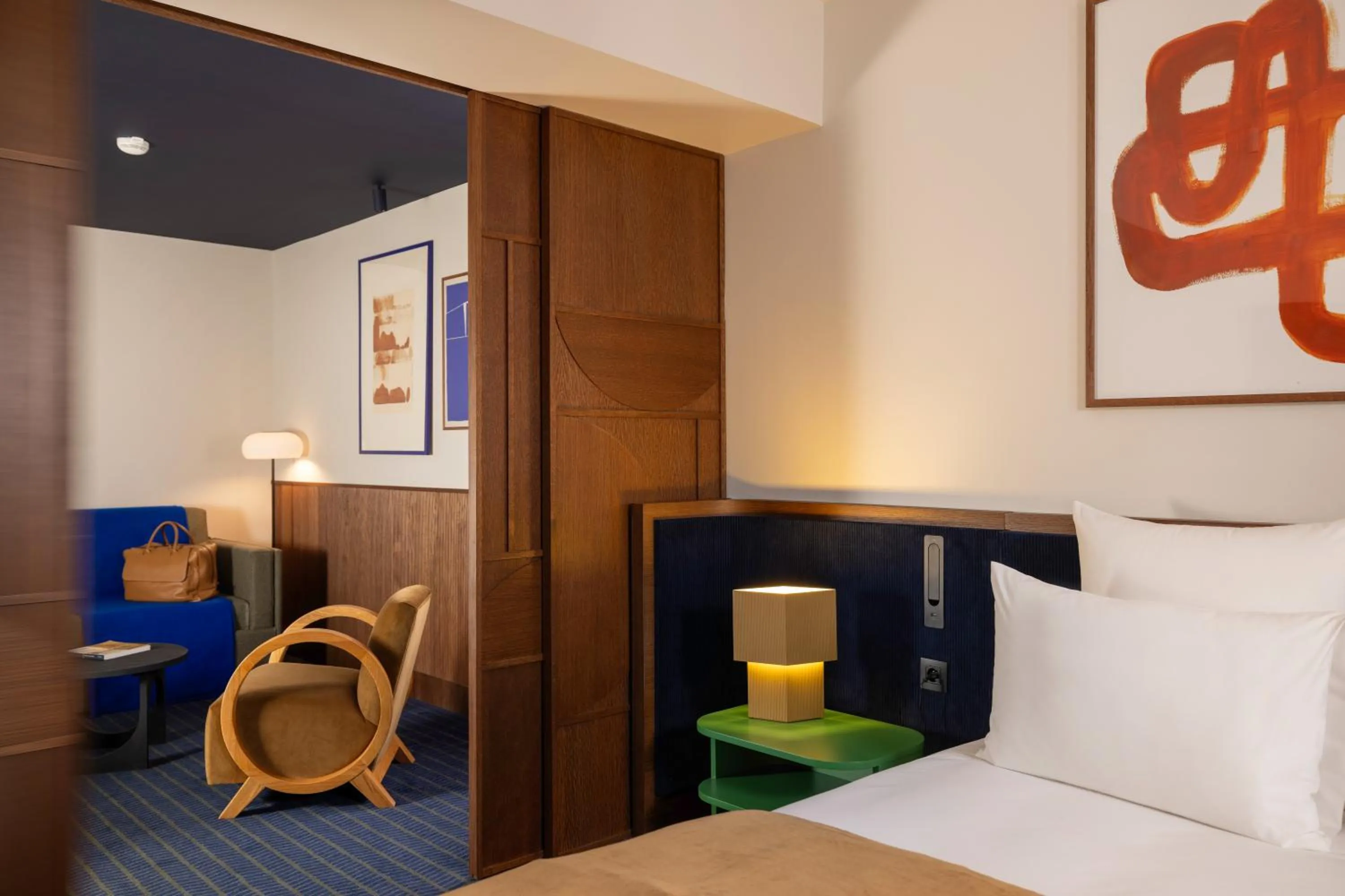 Bed in Hôtel Cristal Champs Elysées