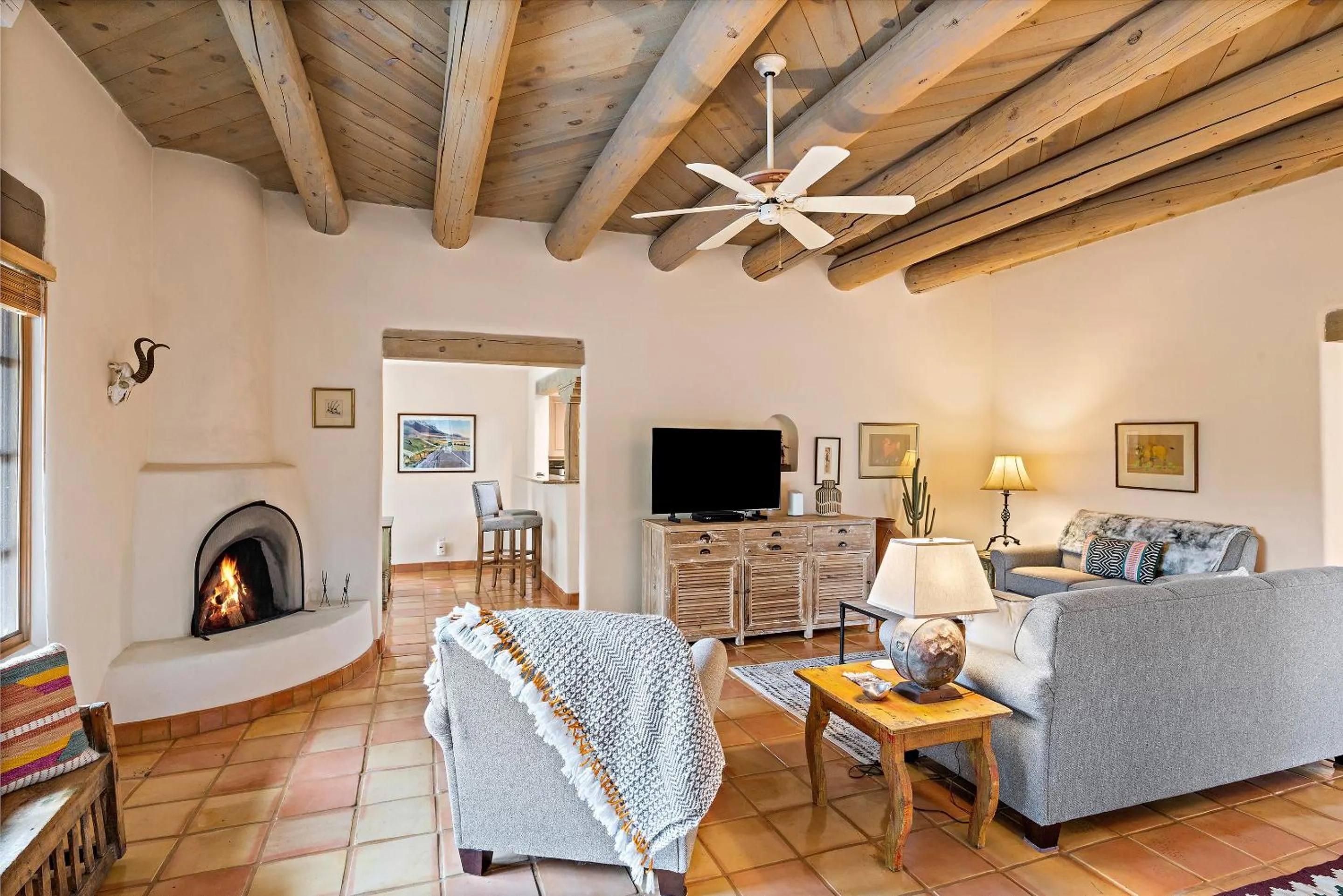 Living room in Quail run