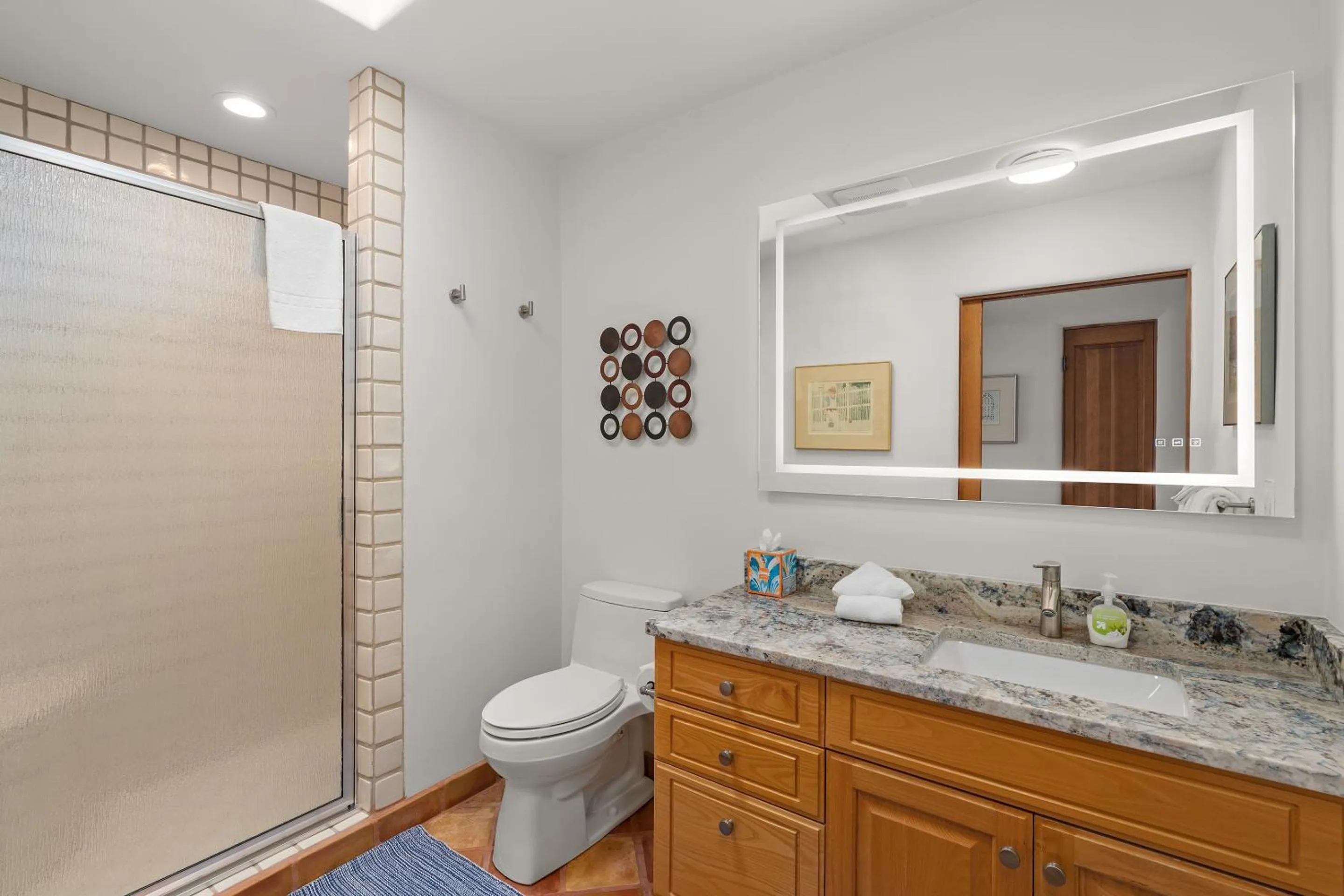 Shower in Quail run
