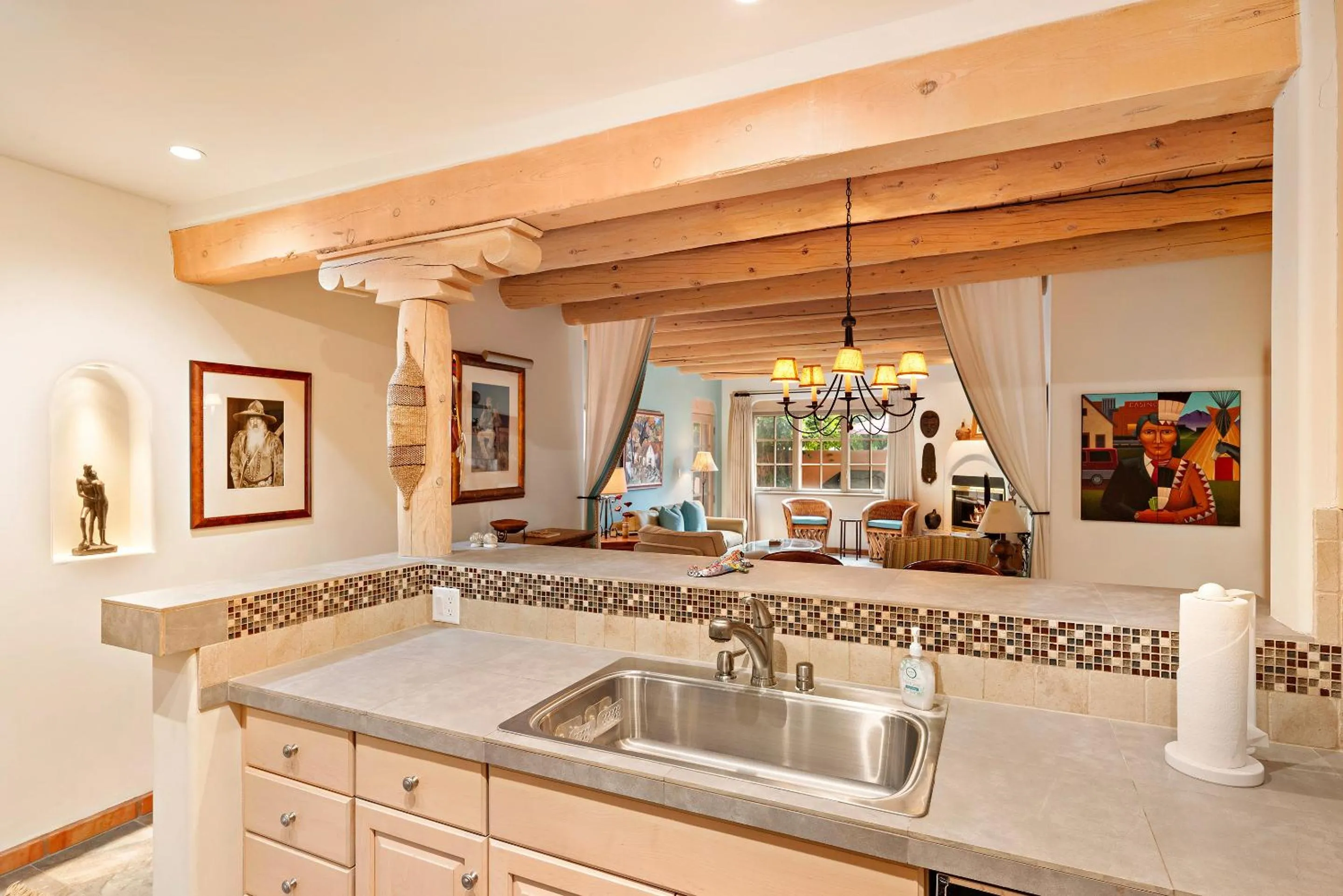 Kitchen or kitchenette in Quail run