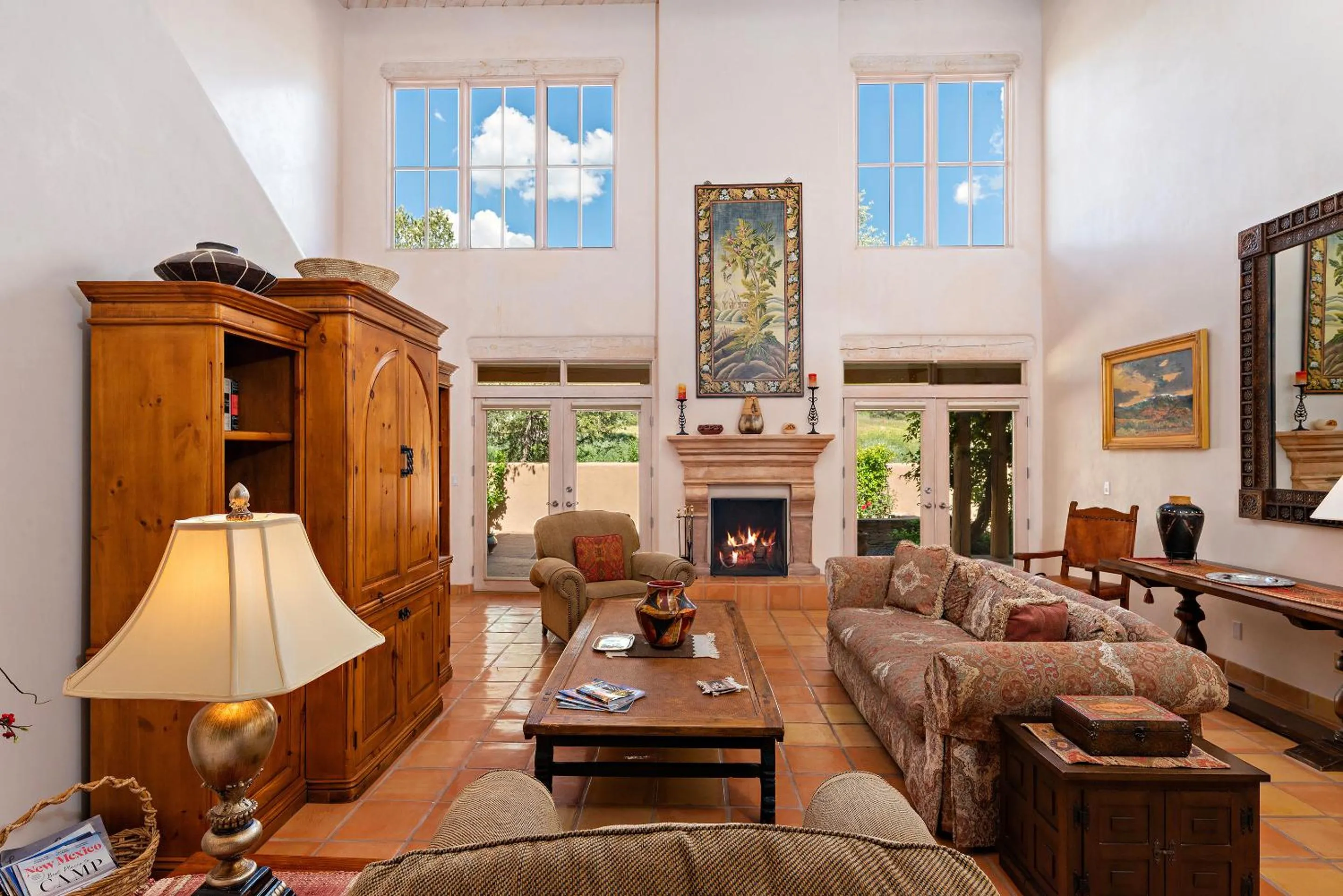 Living room in Quail run