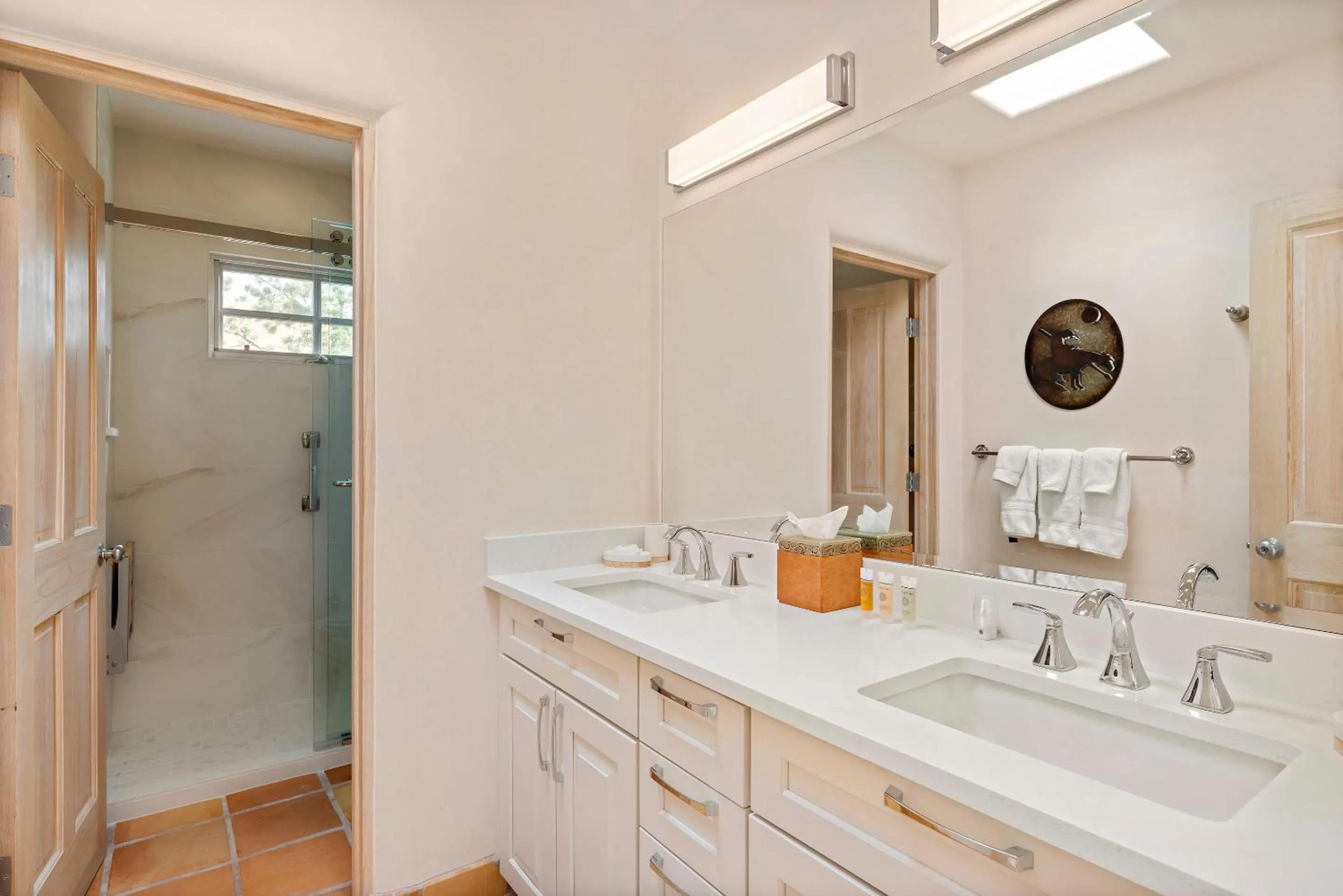 Shower in Quail run