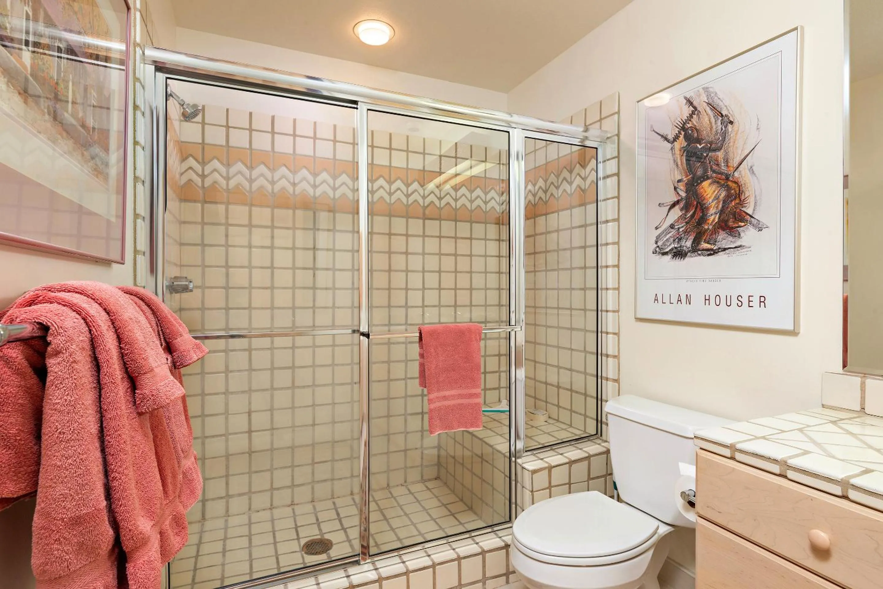 Shower in Quail run