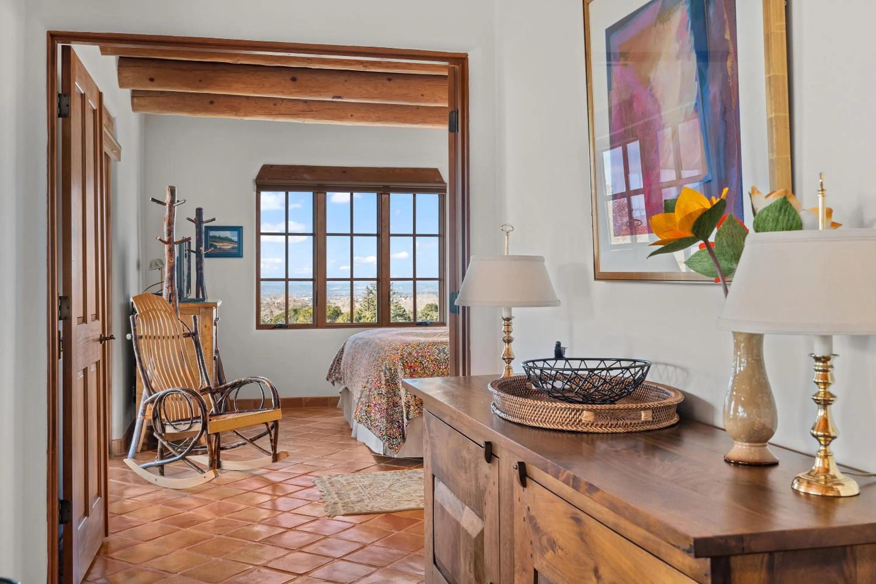 Living room in Quail run