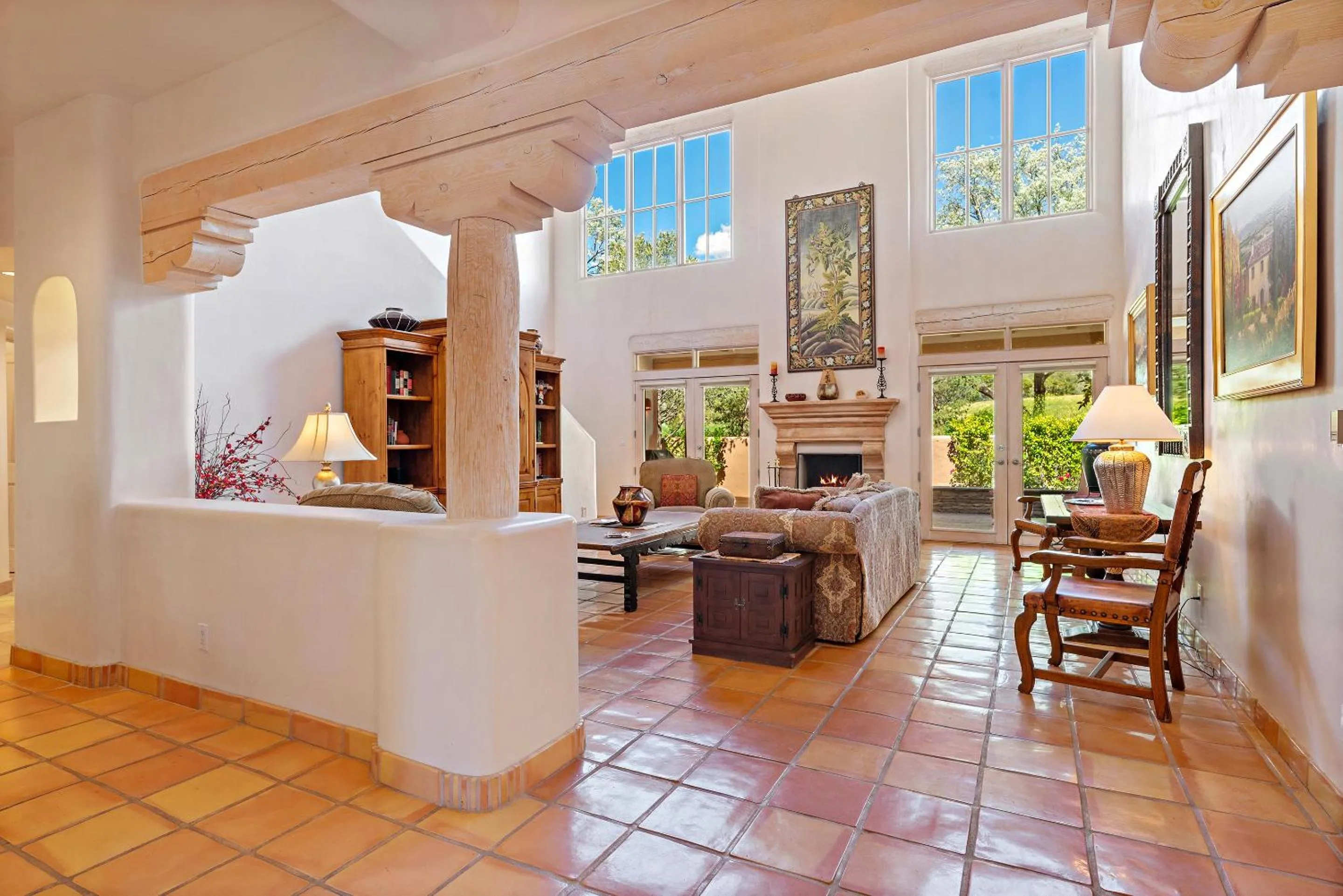 Living room in Quail run