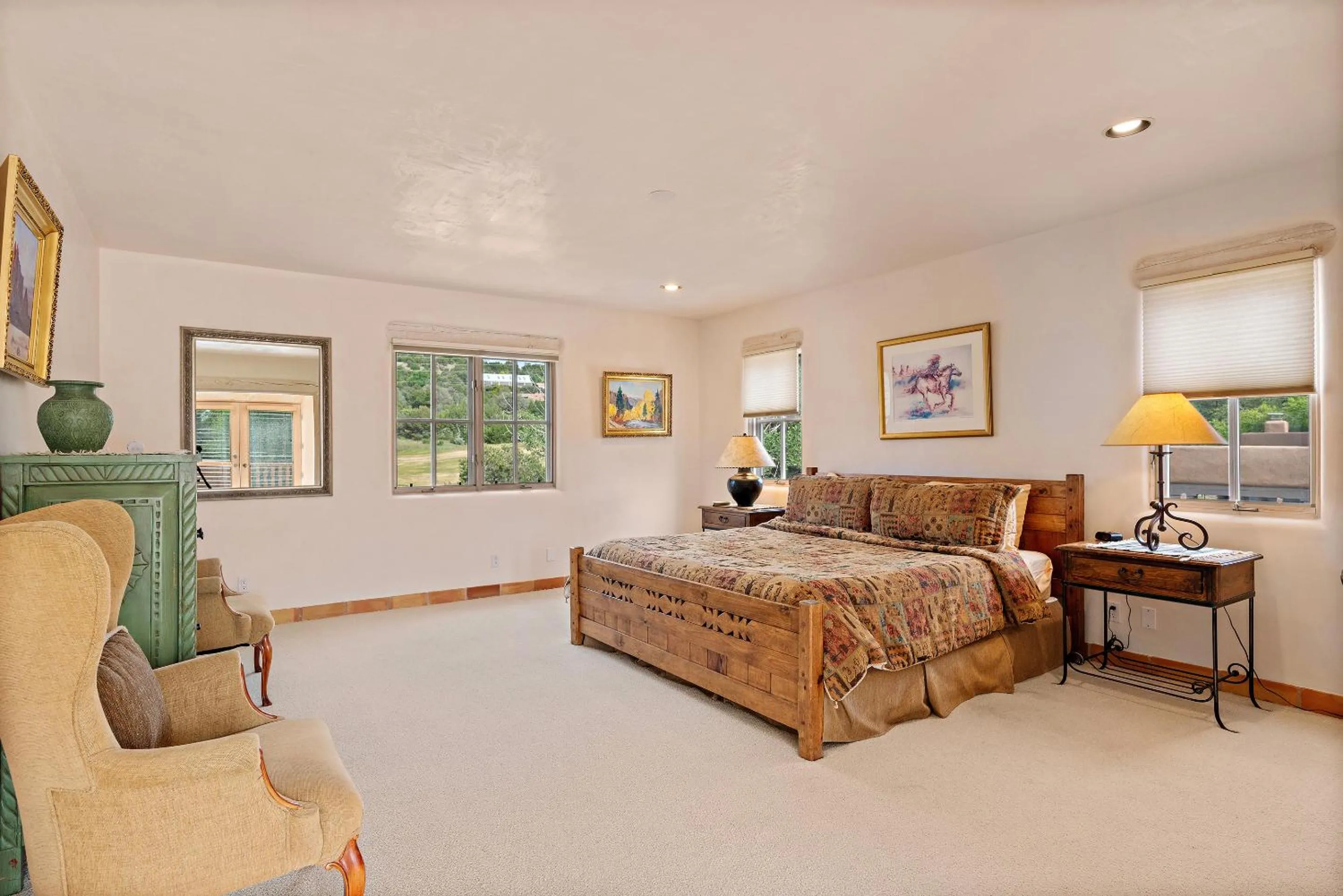 Bed in Quail run