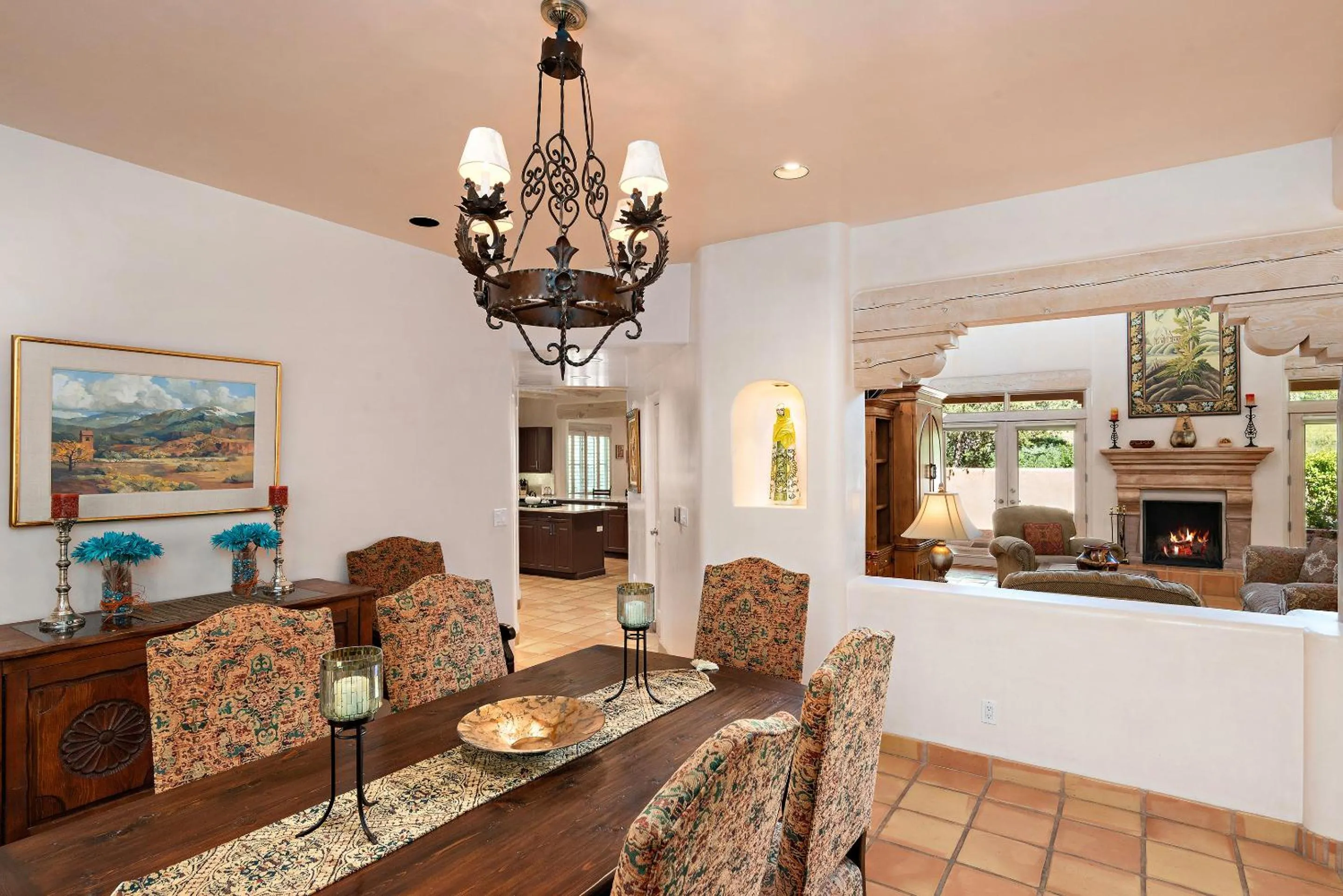 Dining area in Quail run