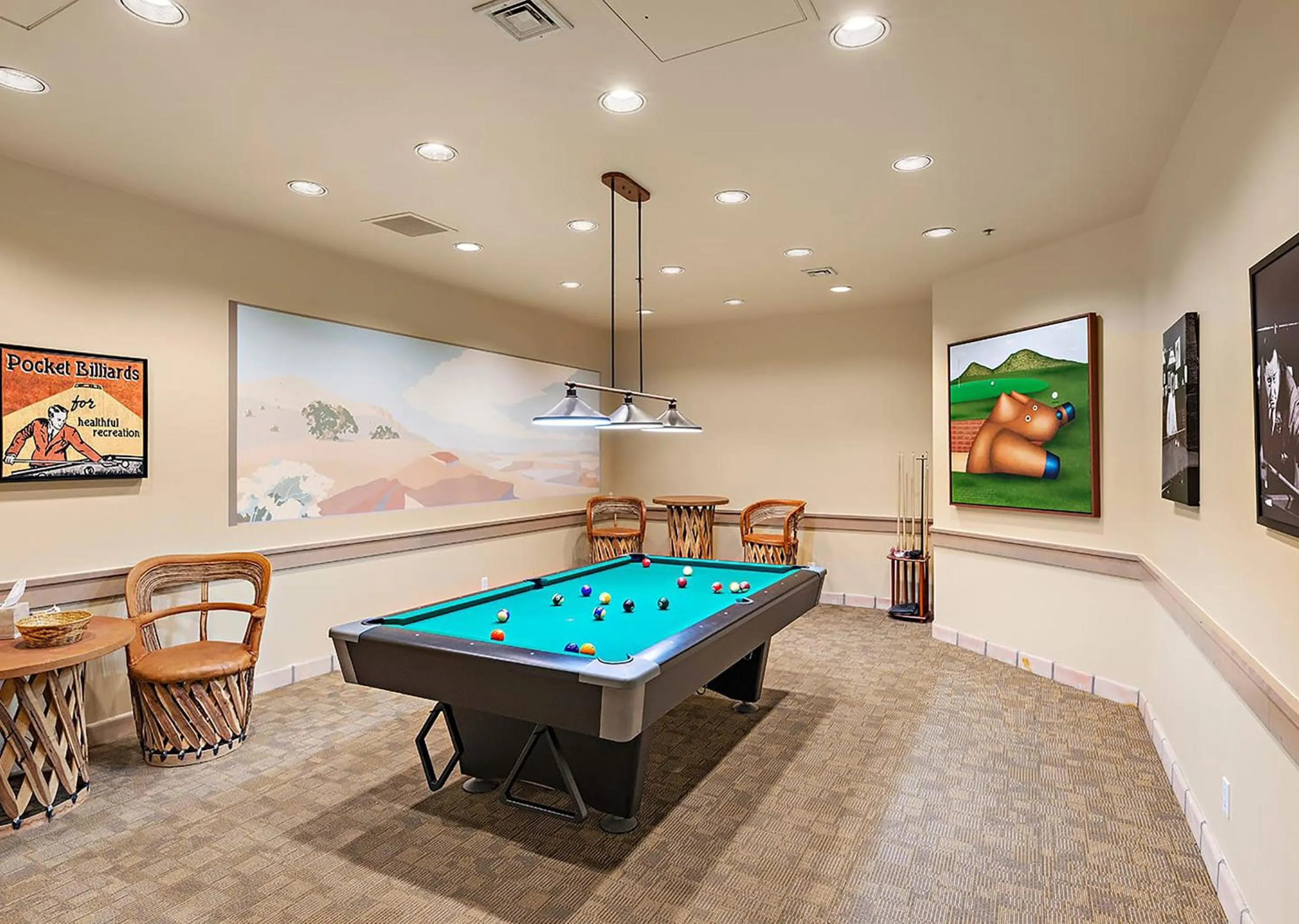 Billiard in Quail run