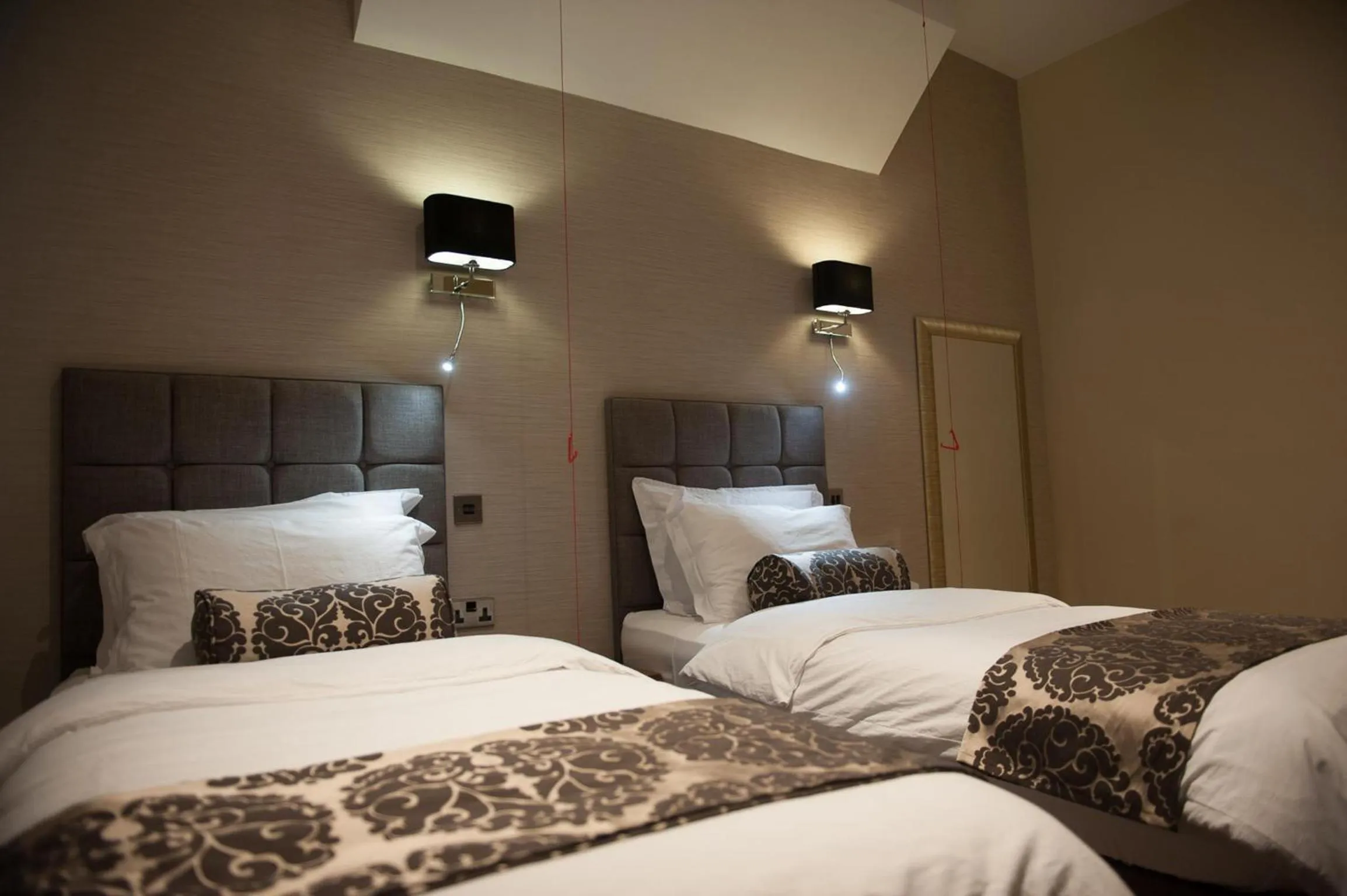 Bed in Hotel Forty One