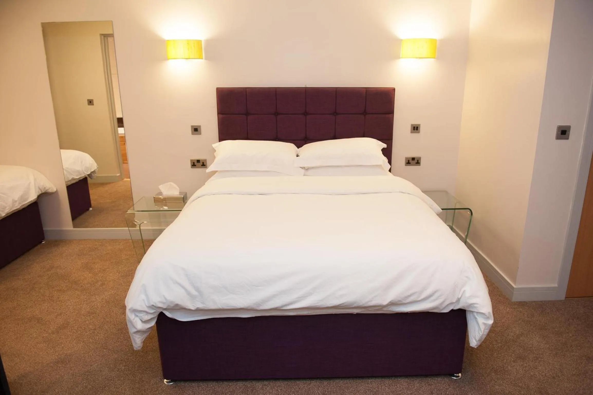 Bed in Hotel Forty One