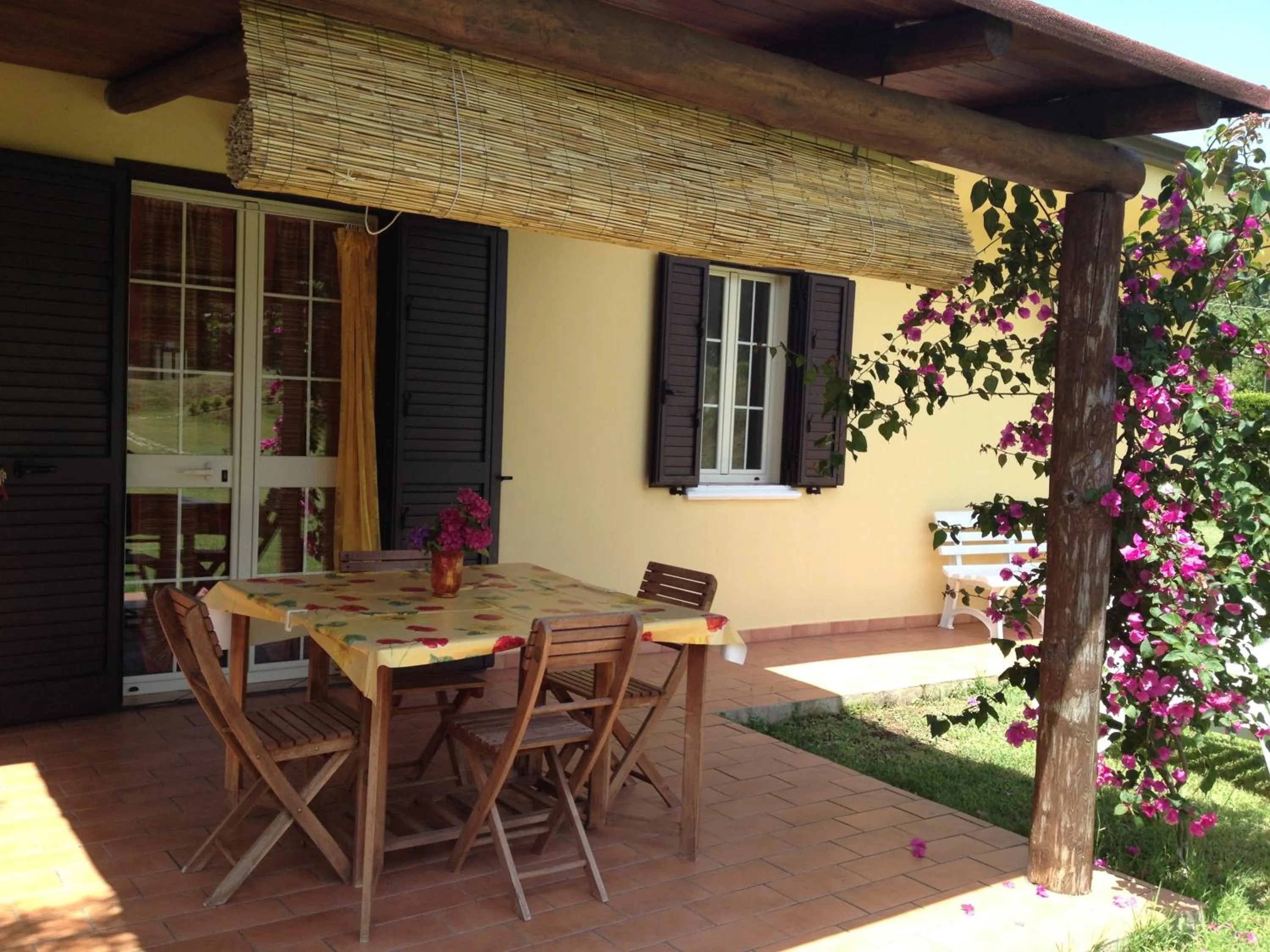 Patio in Villa Mimosa Tropea