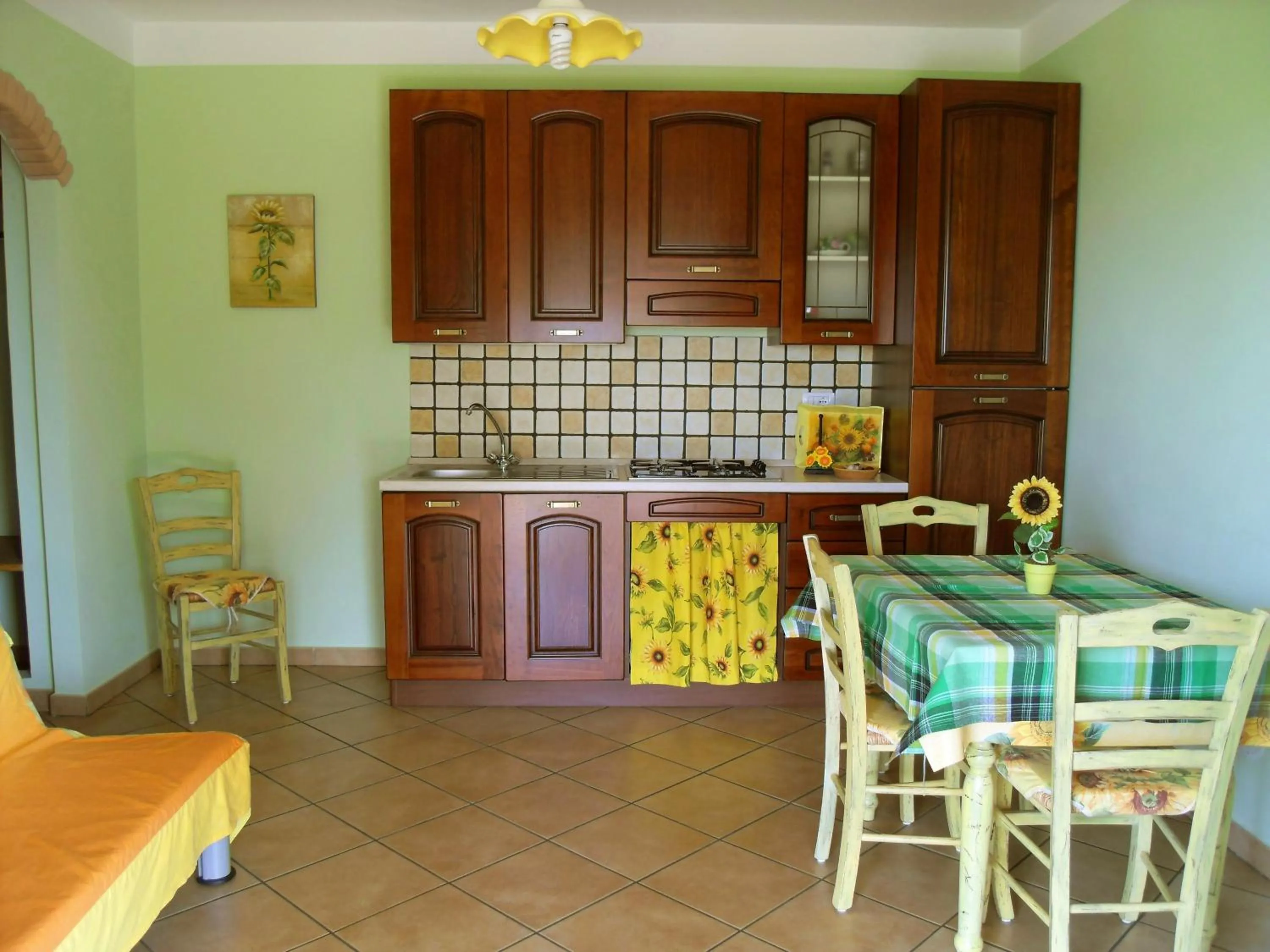 Kitchen or kitchenette in Villa Mimosa Tropea