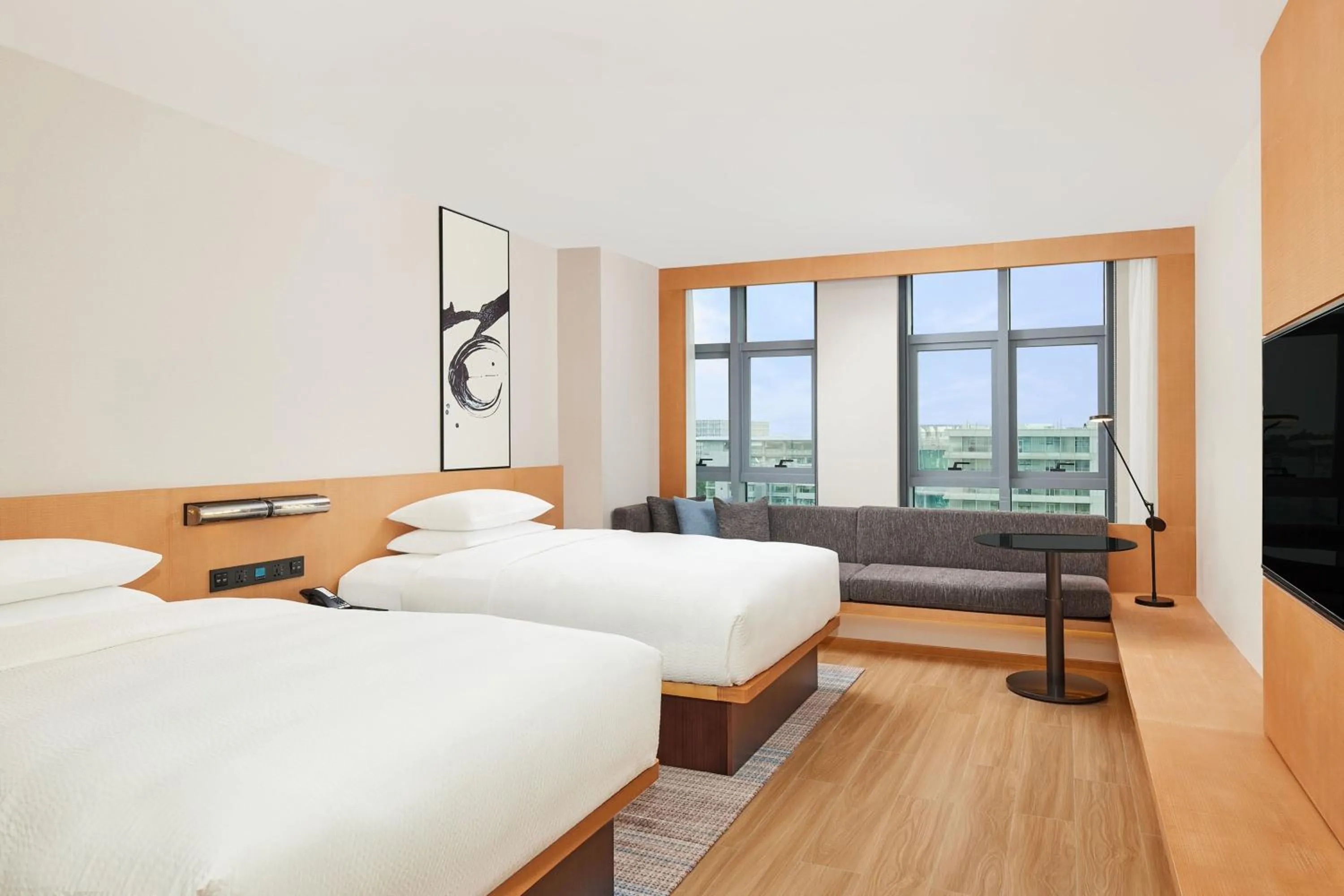 Photo of the whole room, Bed in Fairfield by Marriott Guangzhou Konggang