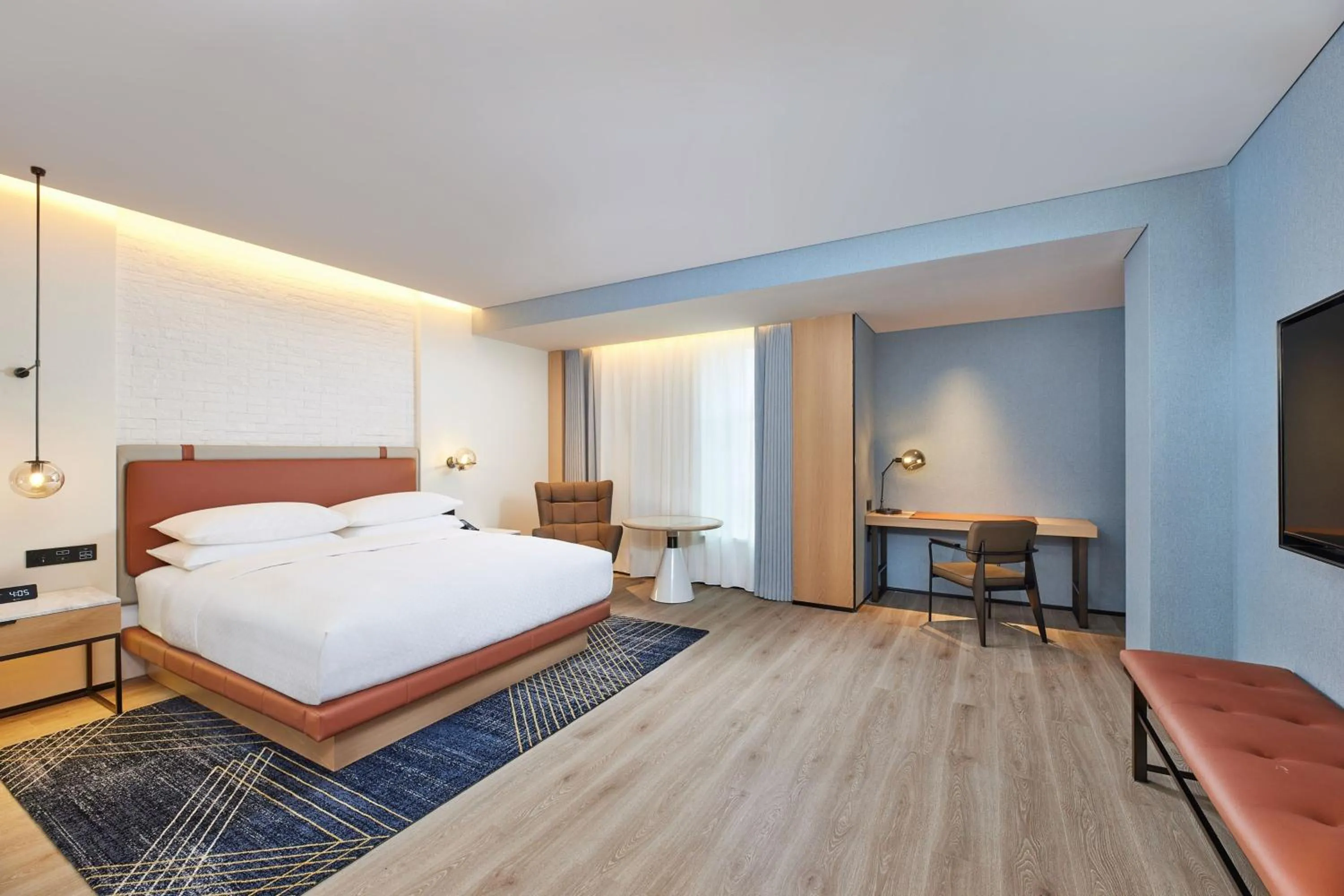 Bedroom, Bed in Four Points by Sheraton Changsha, Tianxin