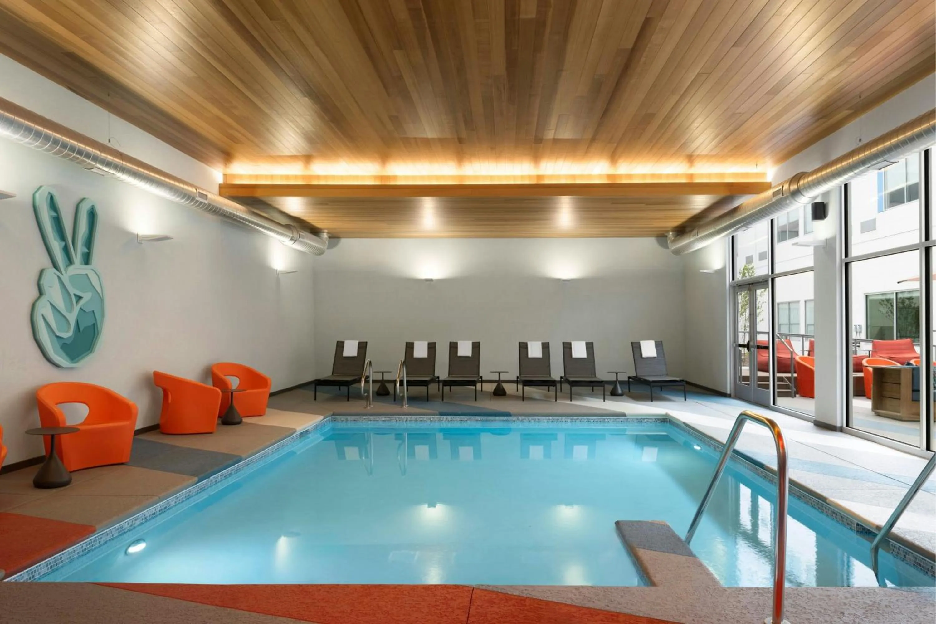 Fitness centre/facilities in Aloft Waukee