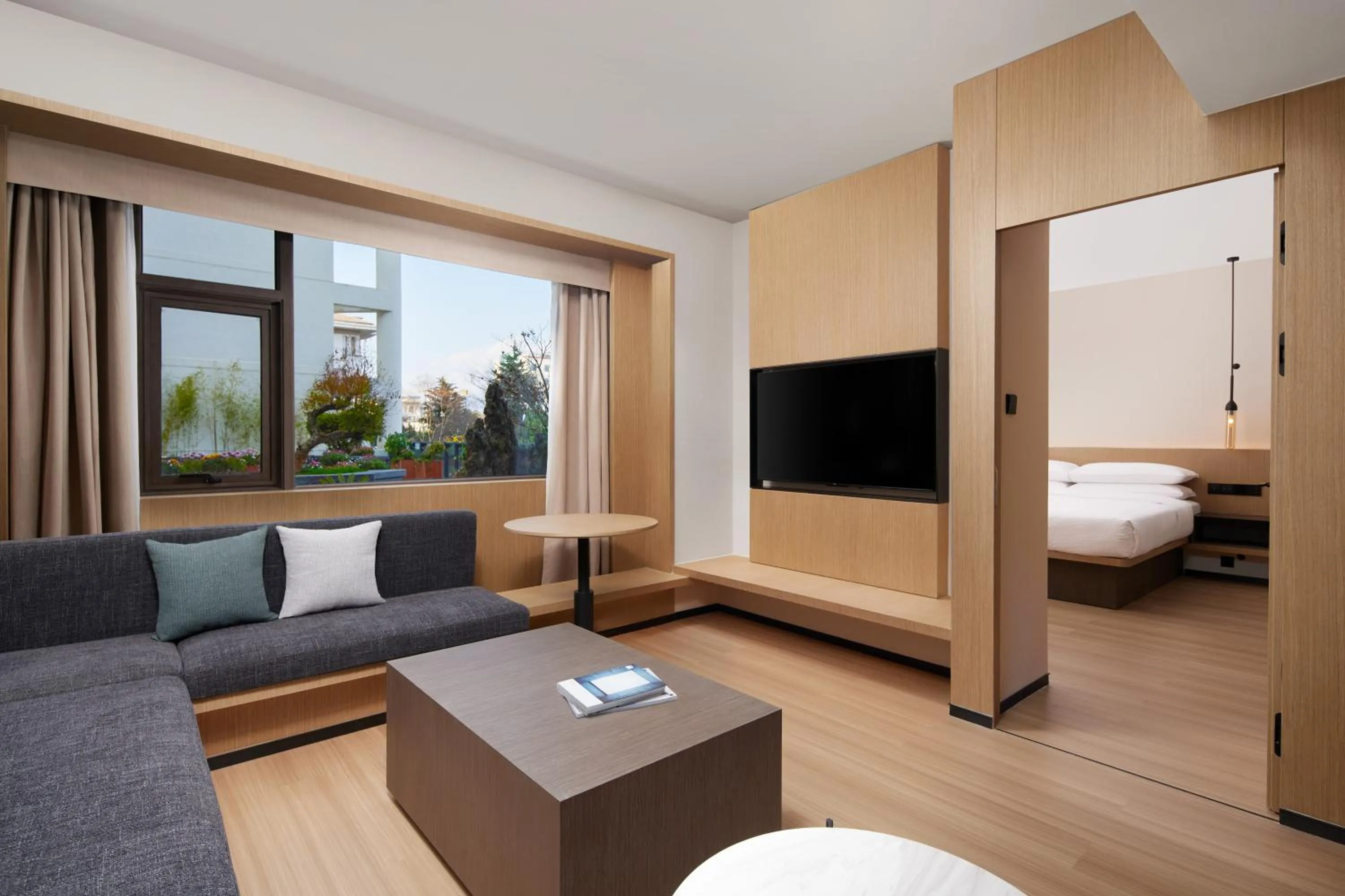 Living room, Bed in Fairfield by Marriott Lijiang Ancient Town