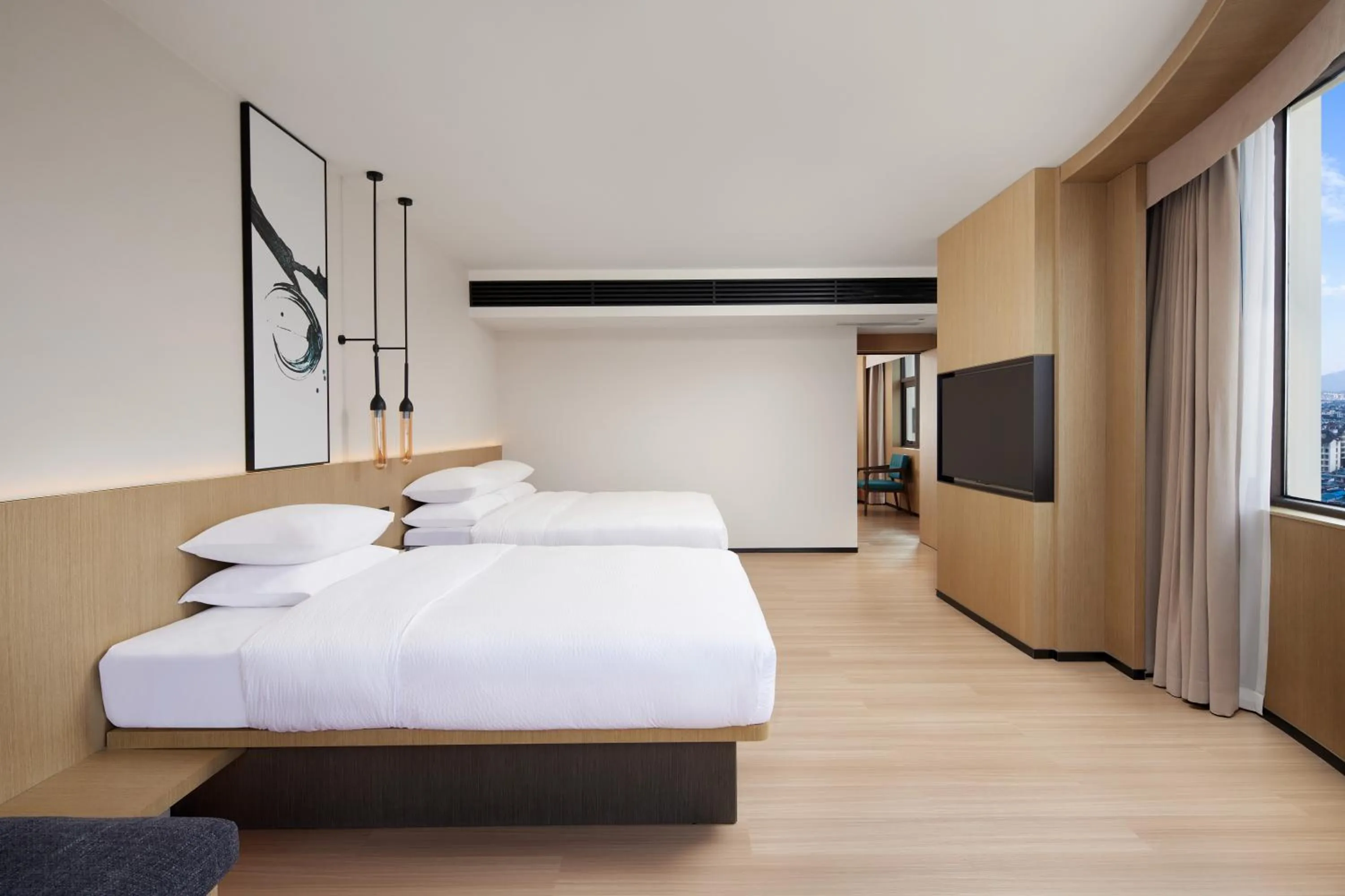 Photo of the whole room, Bed in Fairfield by Marriott Lijiang Ancient Town