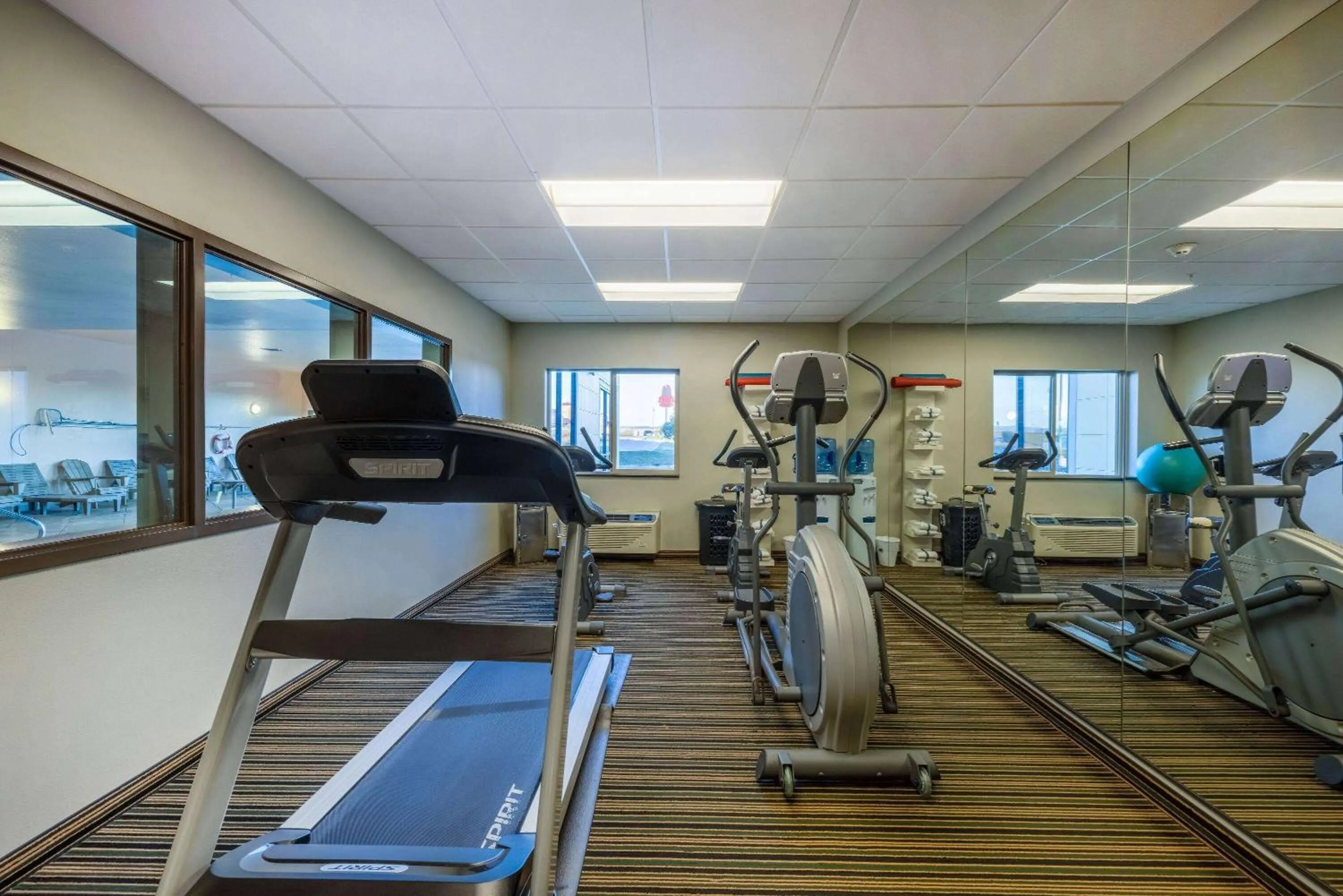 Fitness centre/facilities in Baymont by Wyndham Rapid City